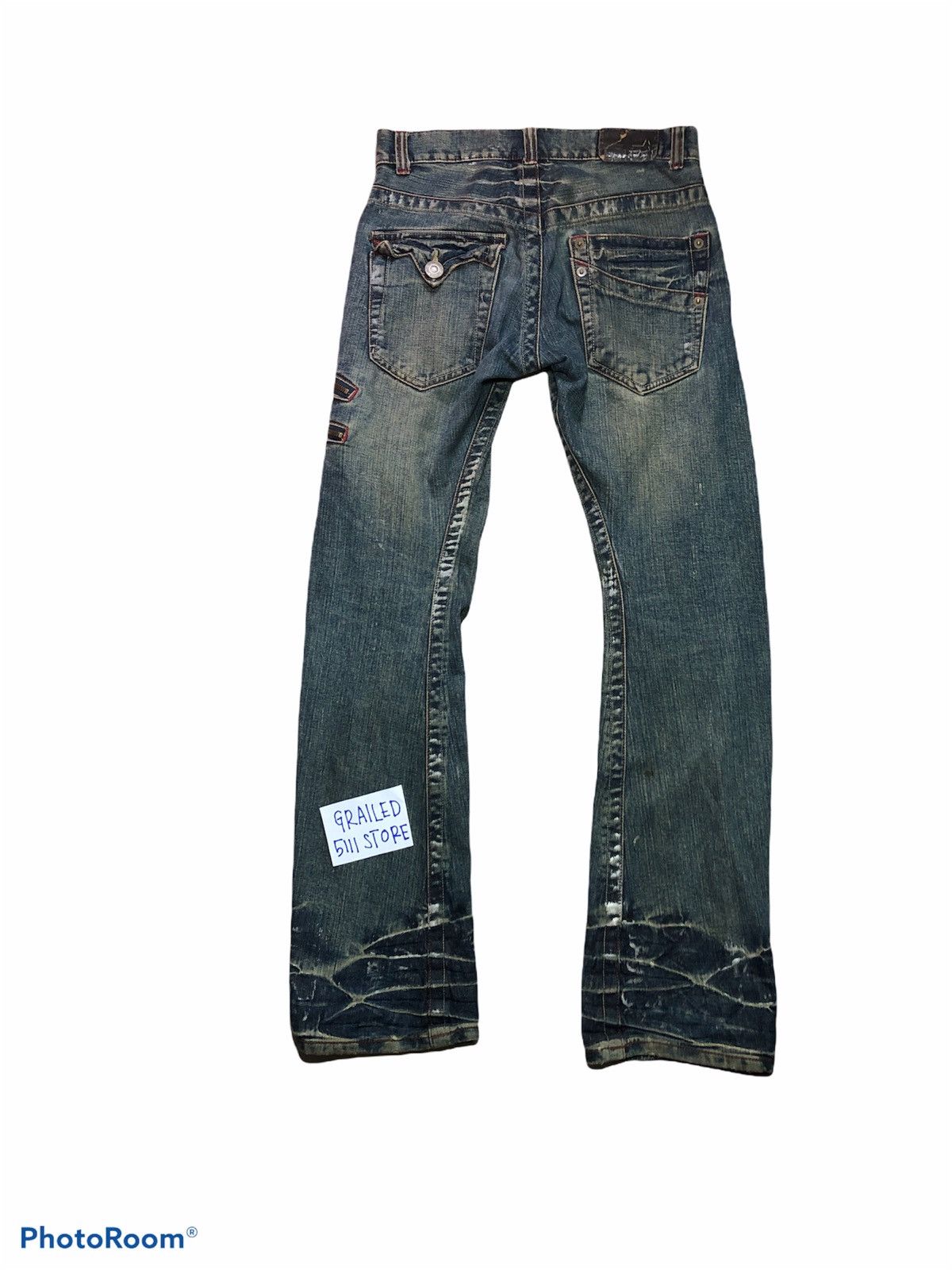 Japanese Brand RUSTY TWIST denim by rattle trap Size US 31 - 2 Thumbnail