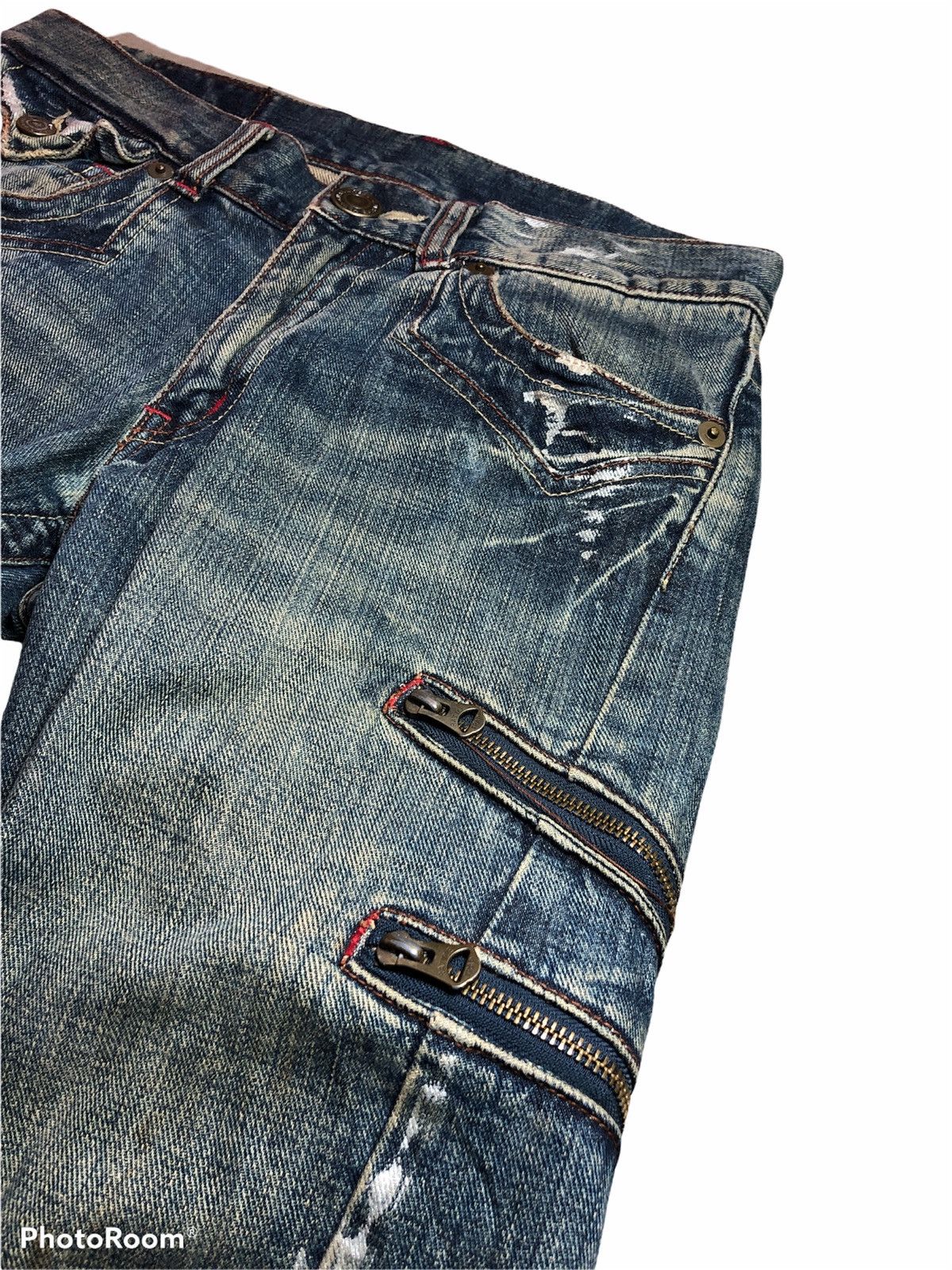 Japanese Brand RUSTY TWIST denim by rattle trap Size US 31 - 6 Thumbnail