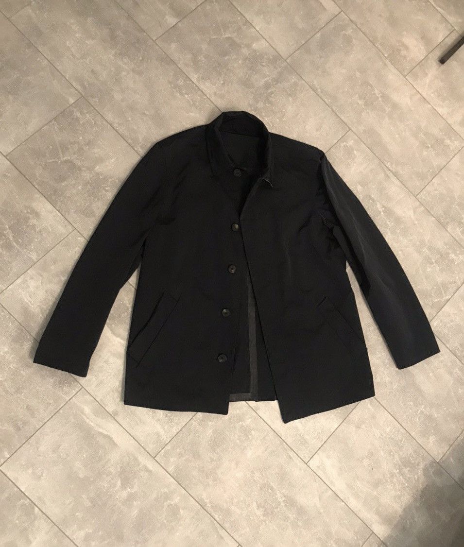 Aquascutum Aquascutum mens navy tech trench coat Size US XL / EU 56 / 4 - 2 Thumbnail