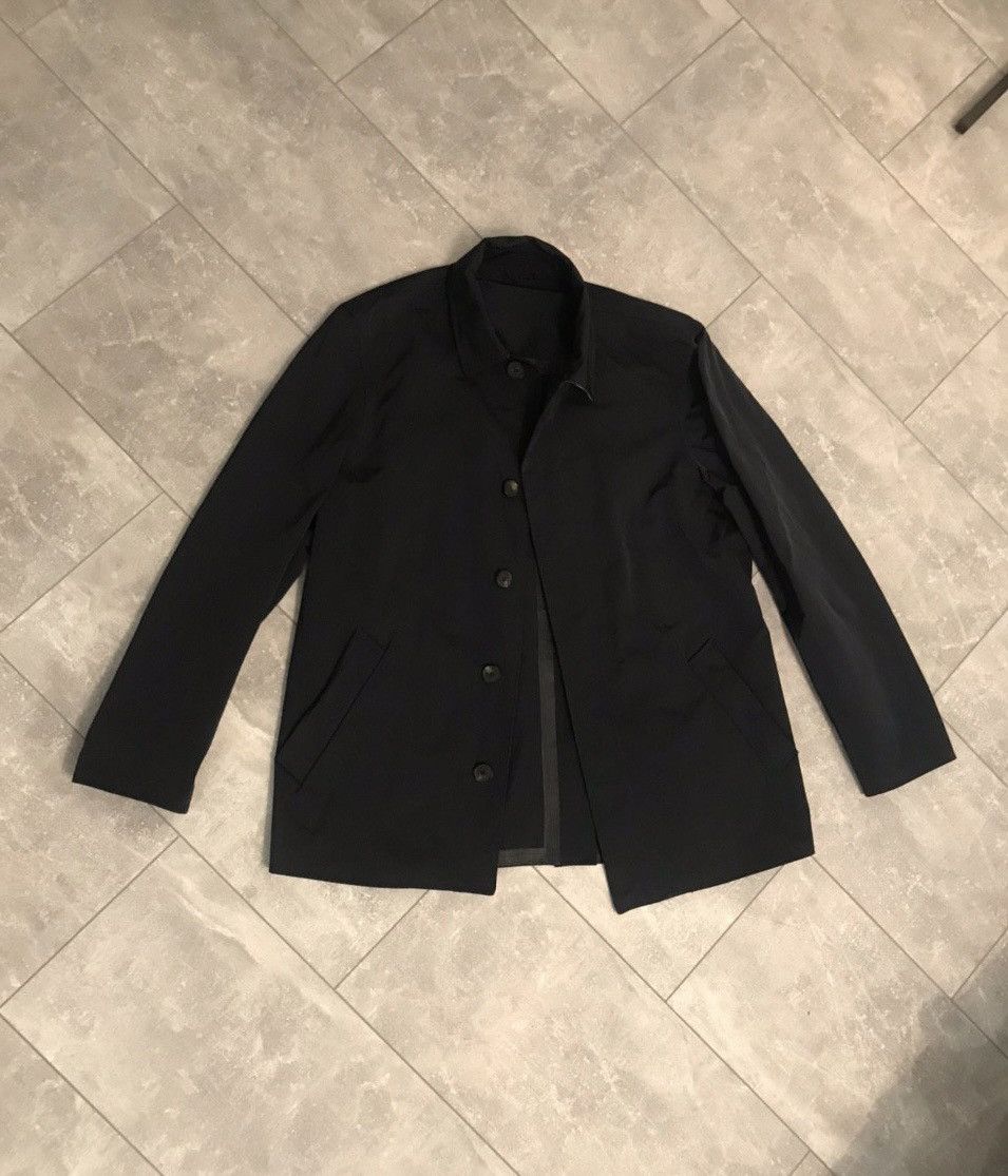 Aquascutum Aquascutum mens navy tech trench coat Size US XL / EU 56 / 4 - 8 Thumbnail