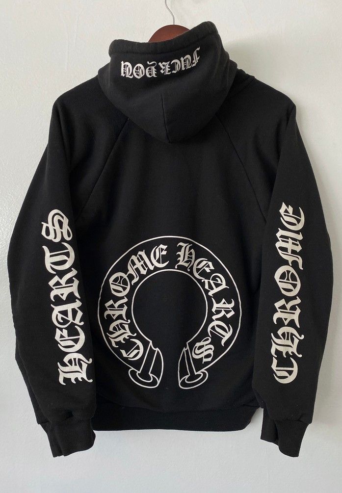 Vintage 2001 chrome hearts thermal hoodie | Grailed