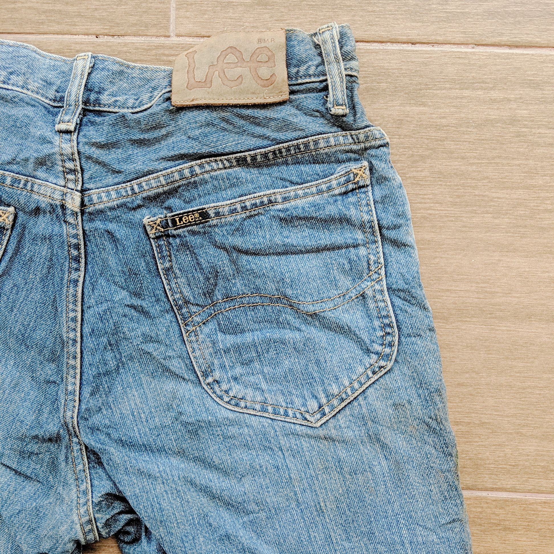 Jean × Lee × Vintage Vintage Lee Button Fly Zip Faded Denim Trousers Pants Size US 28 / EU 44 - 6 Thumbnail