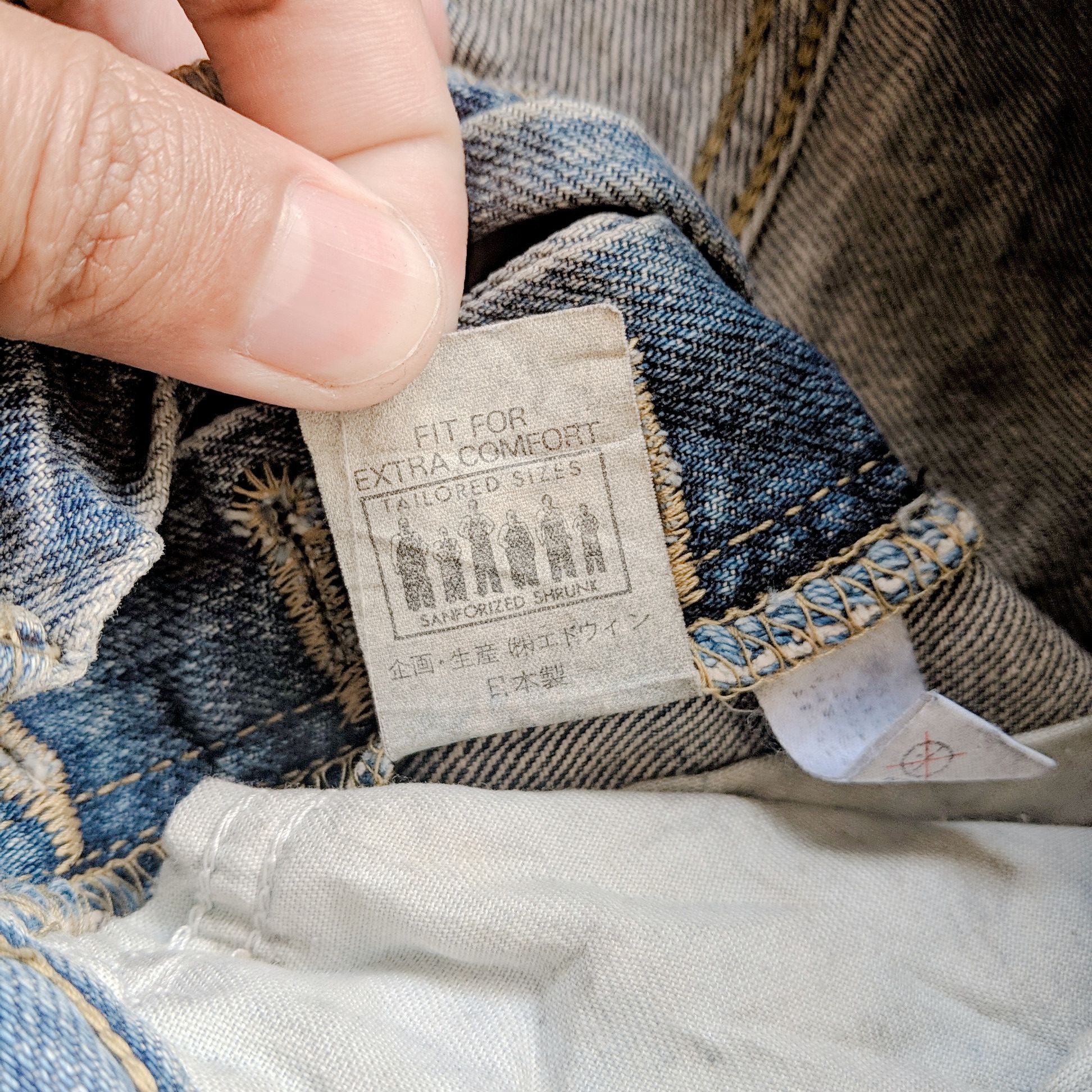 Jean × Lee × Vintage Vintage Lee Button Fly Zip Faded Denim Trousers Pants Size US 28 / EU 44 - 12 Thumbnail