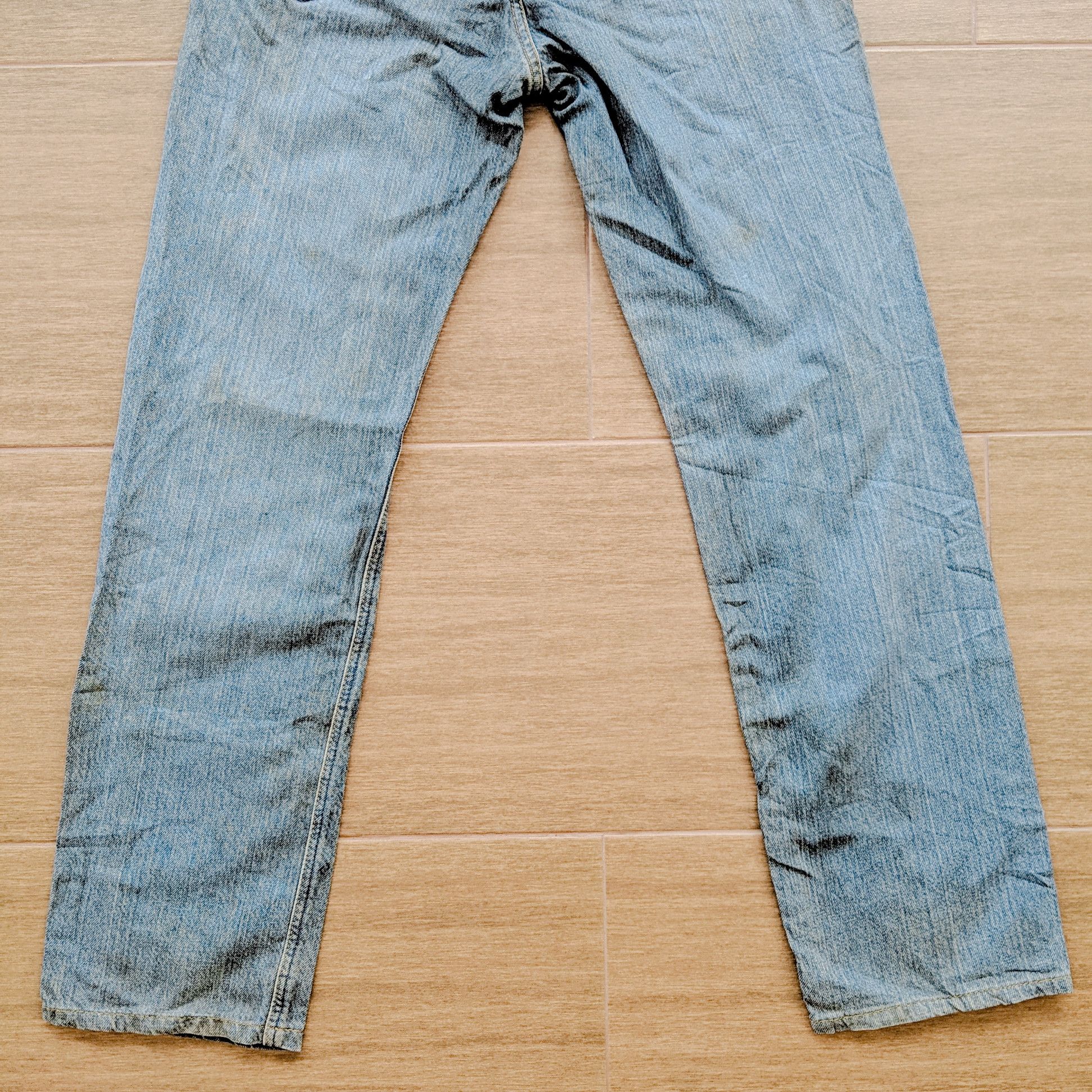 Jean × Lee × Vintage Vintage Lee Button Fly Zip Faded Denim Trousers Pants Size US 28 / EU 44 - 5 Thumbnail