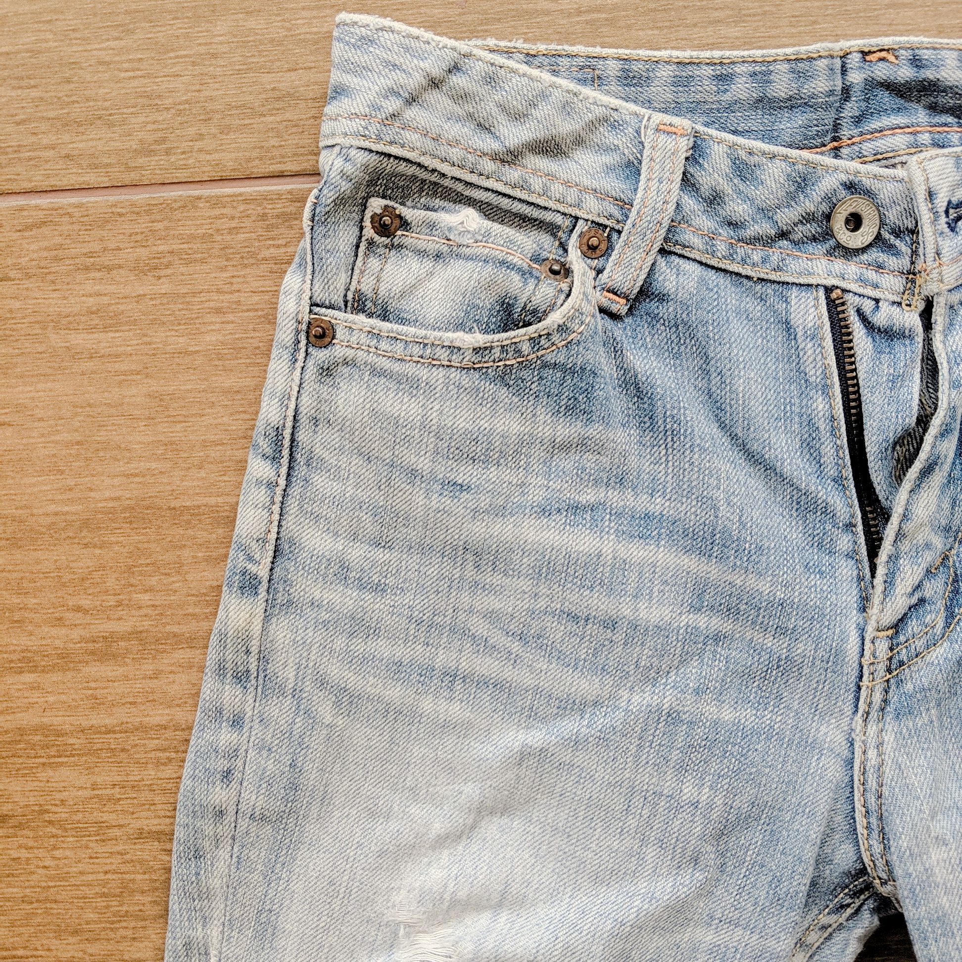 Jean × Levi's × Vintage Vintage Levis Ladies Faded Distressed Denim Trousers Pants Size 28" / US 6 / IT 42 - 11 Thumbnail
