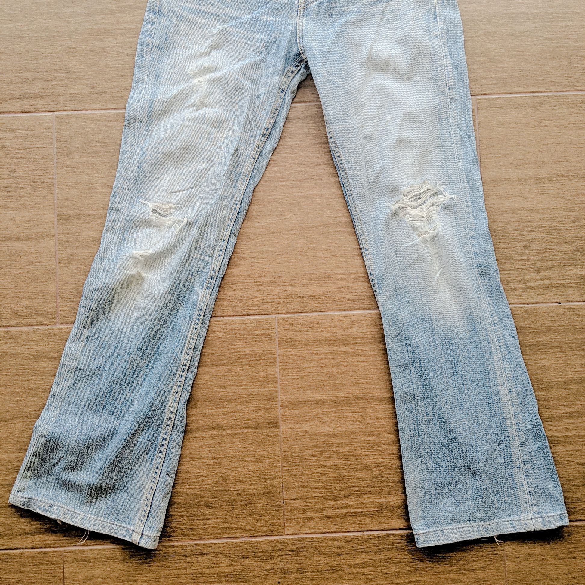 Jean × Levi's × Vintage Vintage Levis Ladies Faded Distressed Denim Trousers Pants Size 28" / US 6 / IT 42 - 8 Thumbnail