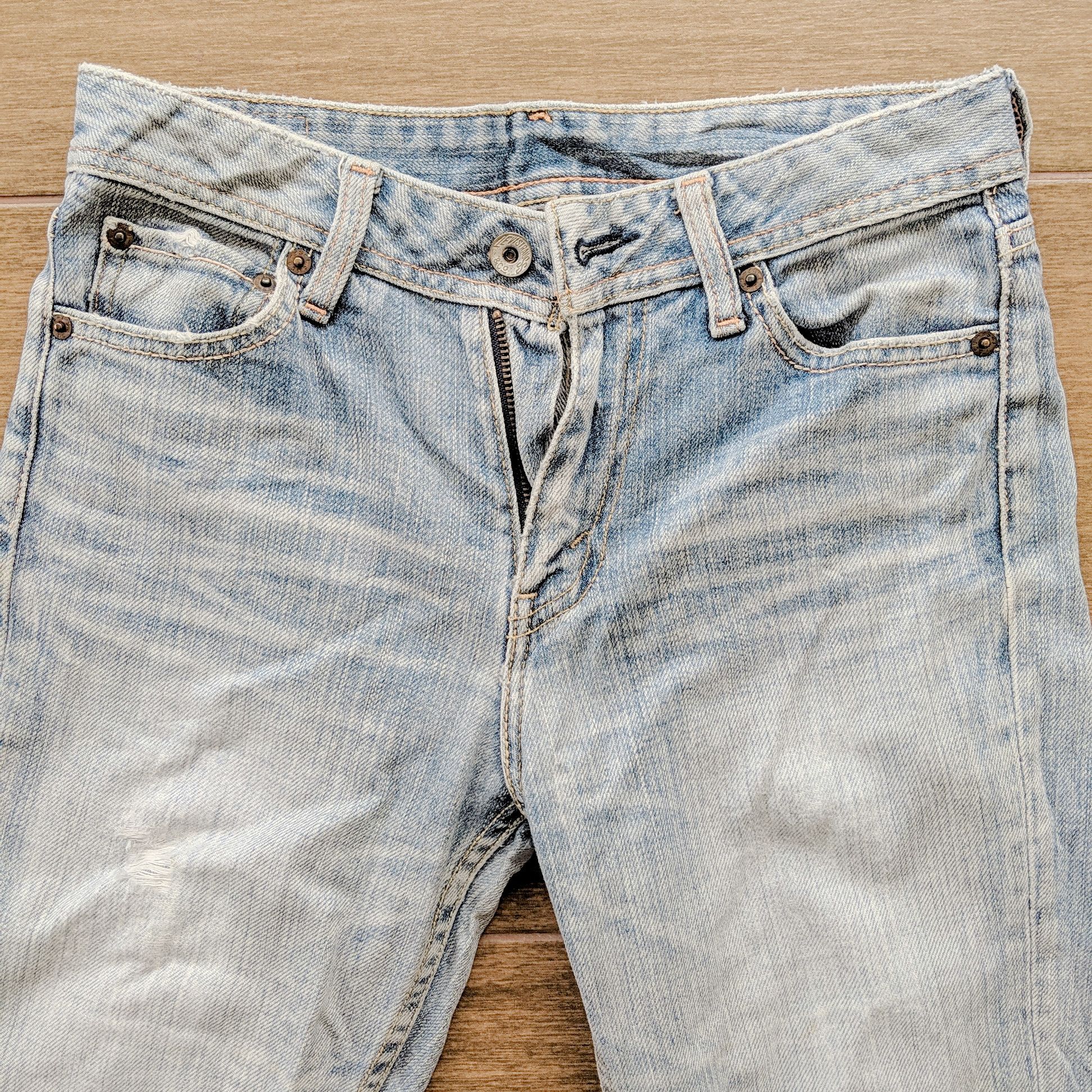 Jean × Levi's × Vintage Vintage Levis Ladies Faded Distressed Denim Trousers Pants Size 28" / US 6 / IT 42 - 12 Thumbnail