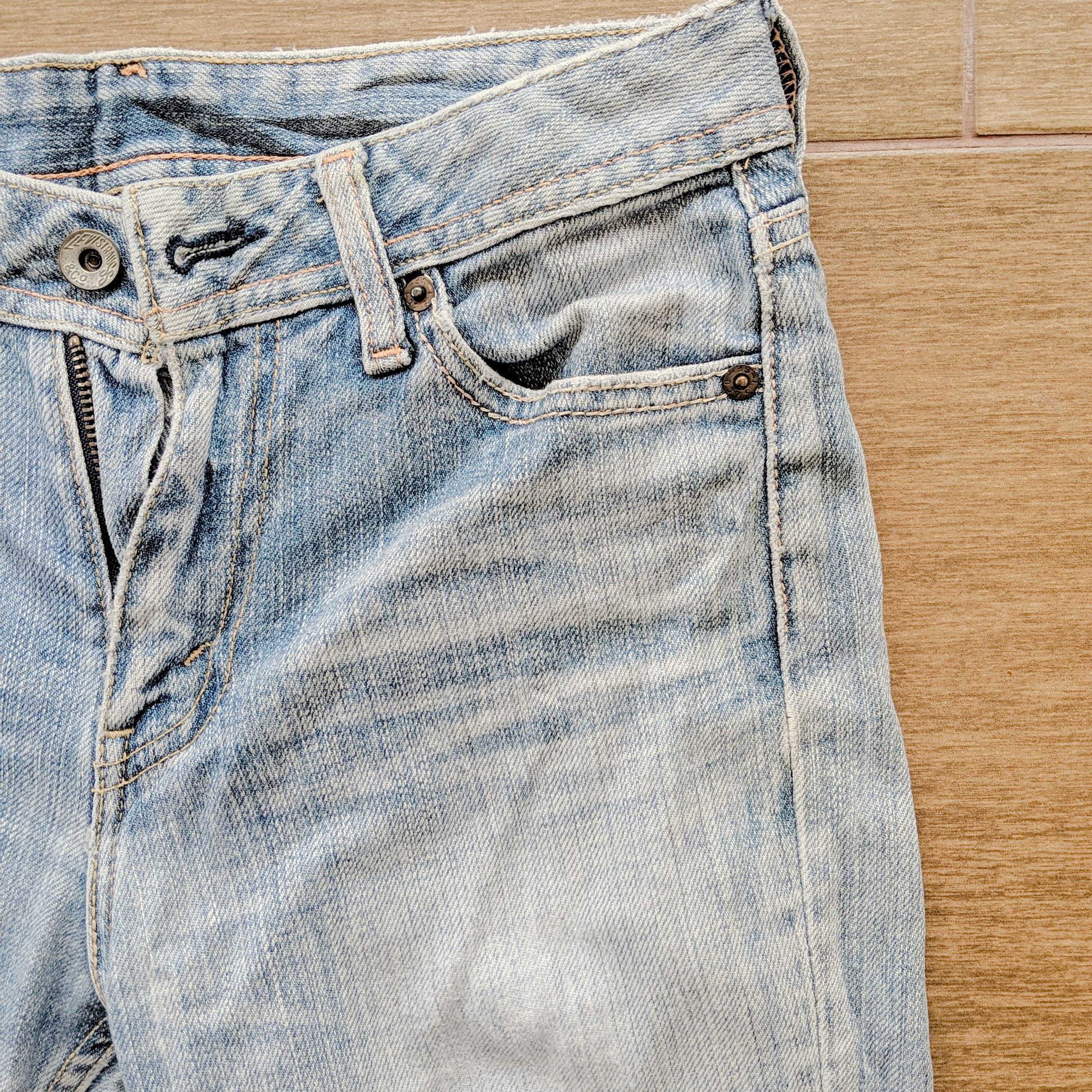 Jean × Levi's × Vintage Vintage Levis Ladies Faded Distressed Denim Trousers Pants Size 28" / US 6 / IT 42 - 10 Thumbnail