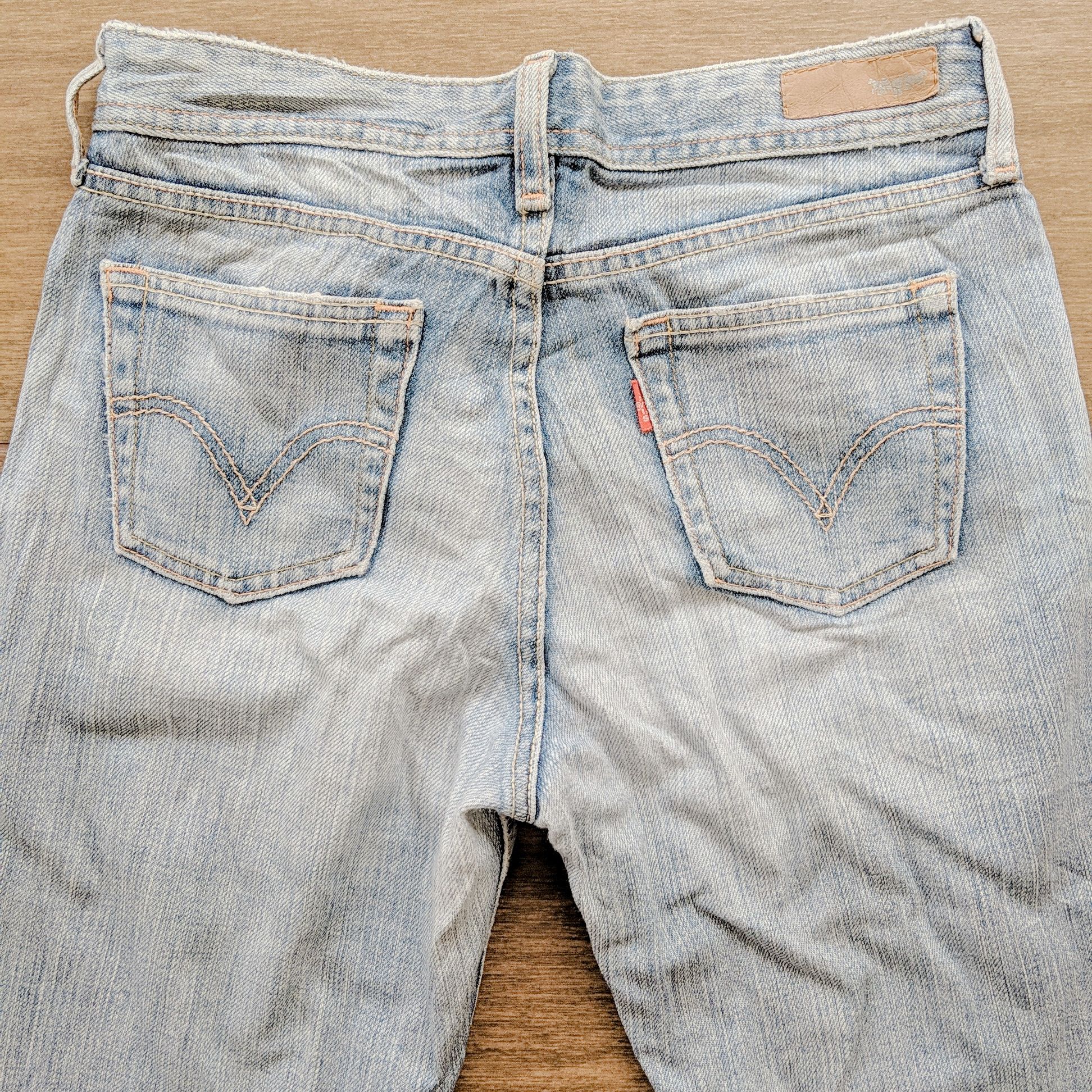 Jean × Levi's × Vintage Vintage Levis Ladies Faded Distressed Denim Trousers Pants Size 28" / US 6 / IT 42 - 5 Thumbnail