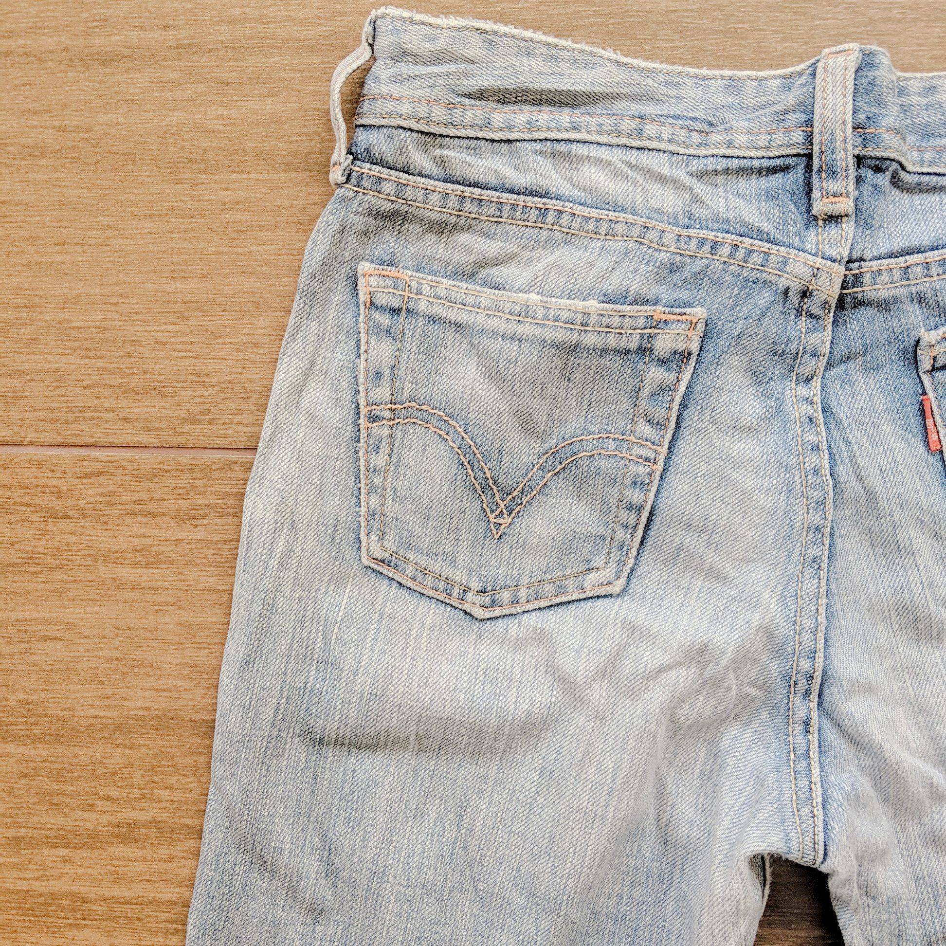 Jean × Levi's × Vintage Vintage Levis Ladies Faded Distressed Denim Trousers Pants Size 28" / US 6 / IT 42 - 4 Thumbnail