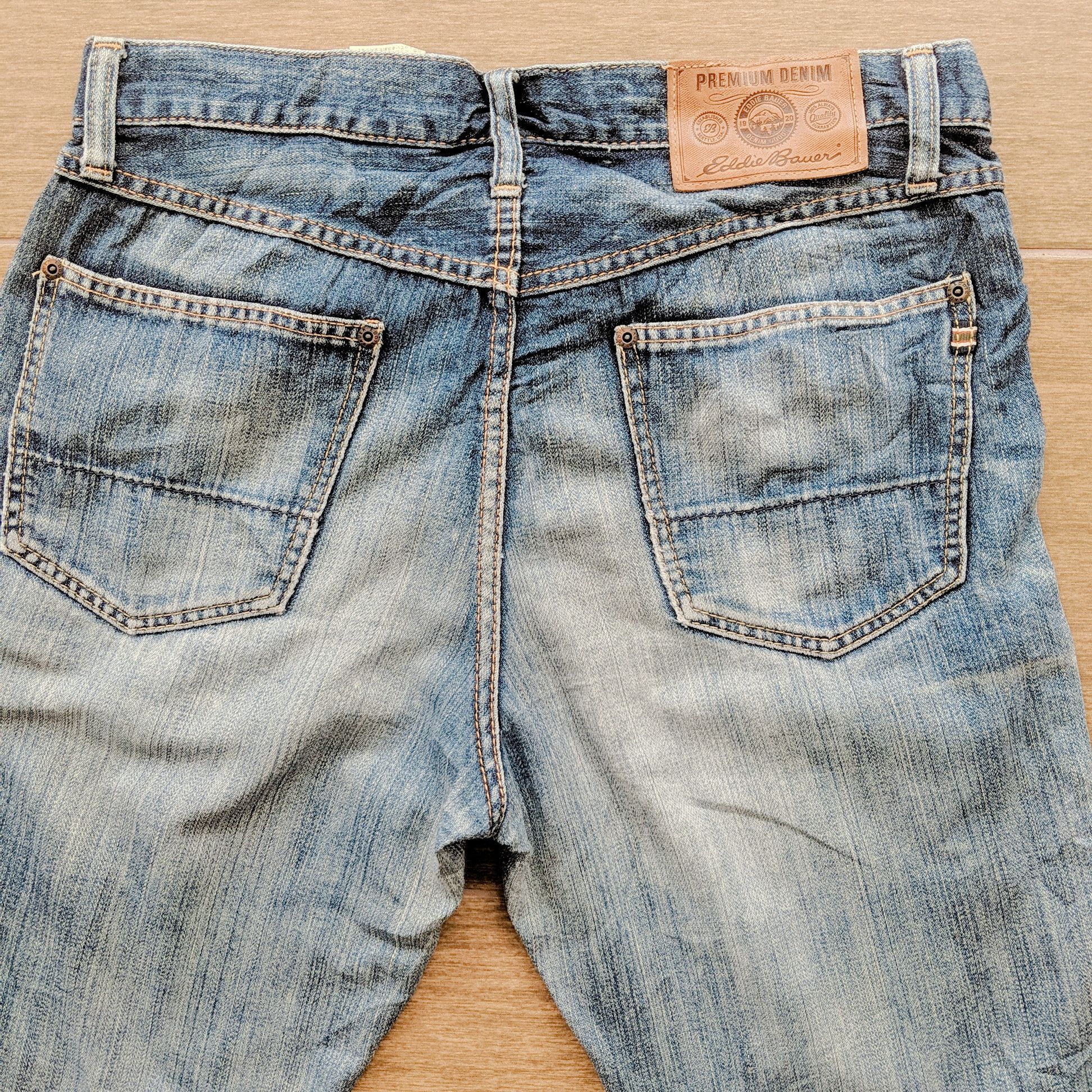 Japanese Brand × Jean × Vintage Vintage Eddie Bauer Distressed Faded Denim Pants Size US 32 / EU 48 - 5 Thumbnail