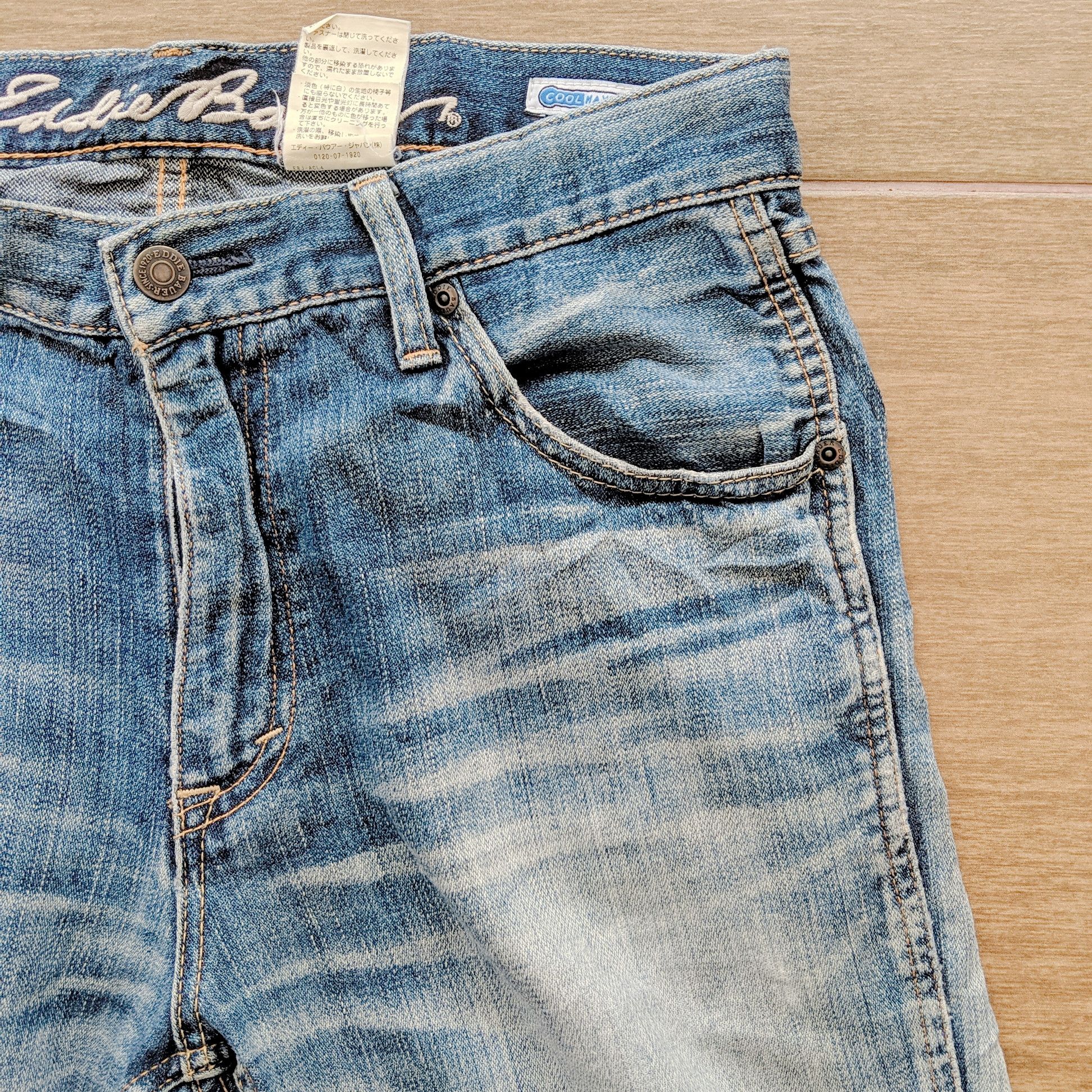 Japanese Brand × Jean × Vintage Vintage Eddie Bauer Distressed Faded Denim Pants Size US 32 / EU 48 - 11 Thumbnail