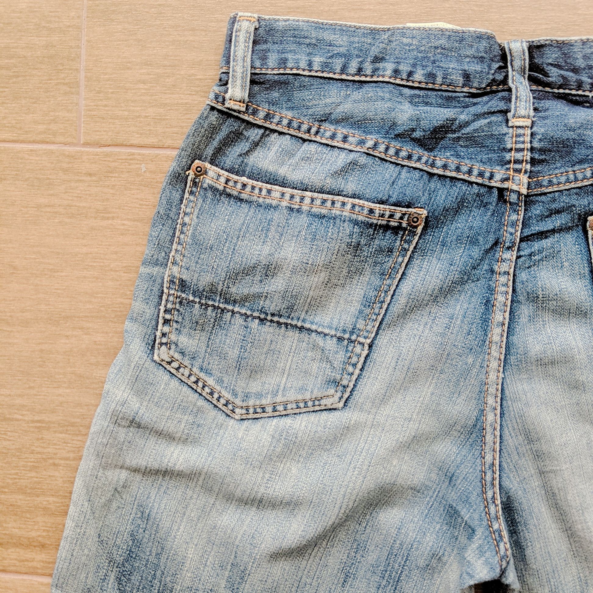 Japanese Brand × Jean × Vintage Vintage Eddie Bauer Distressed Faded Denim Pants Size US 32 / EU 48 - 4 Thumbnail