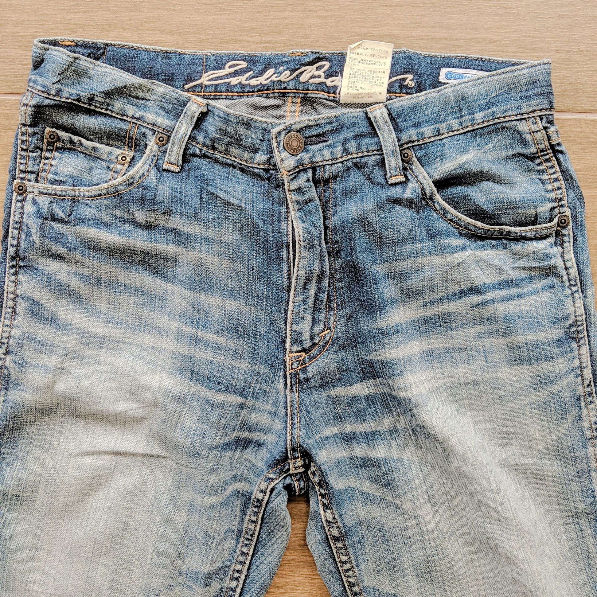 Japanese Brand × Jean × Vintage Vintage Eddie Bauer Distressed Faded Denim Pants Size US 32 / EU 48 - 13 Thumbnail
