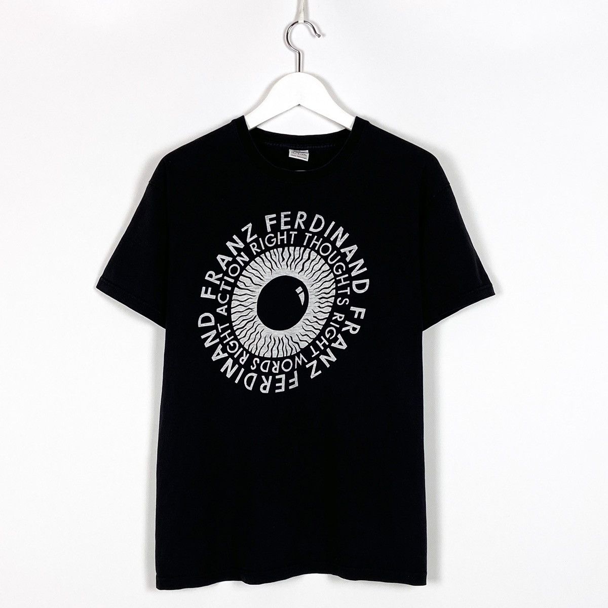 Band Tees Vintage 00s Franz Ferdinand Right Actions Rare tee rock band Size US M / EU 48-50 / 2 - 1 Thumbnail