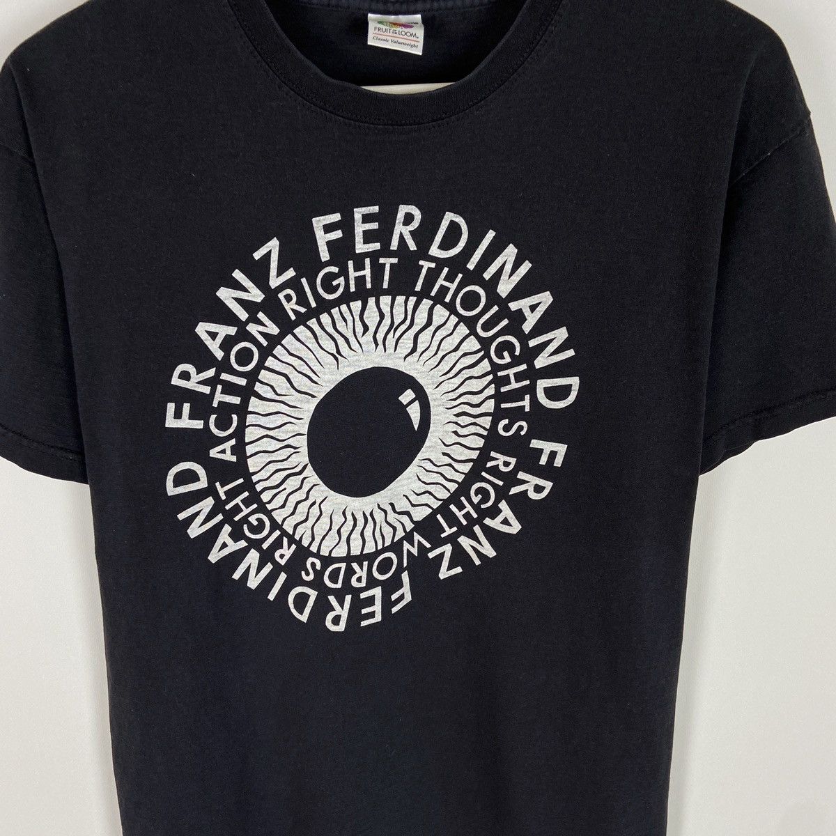 Band Tees Vintage 00s Franz Ferdinand Right Actions Rare tee rock band Size US M / EU 48-50 / 2 - 3 Thumbnail