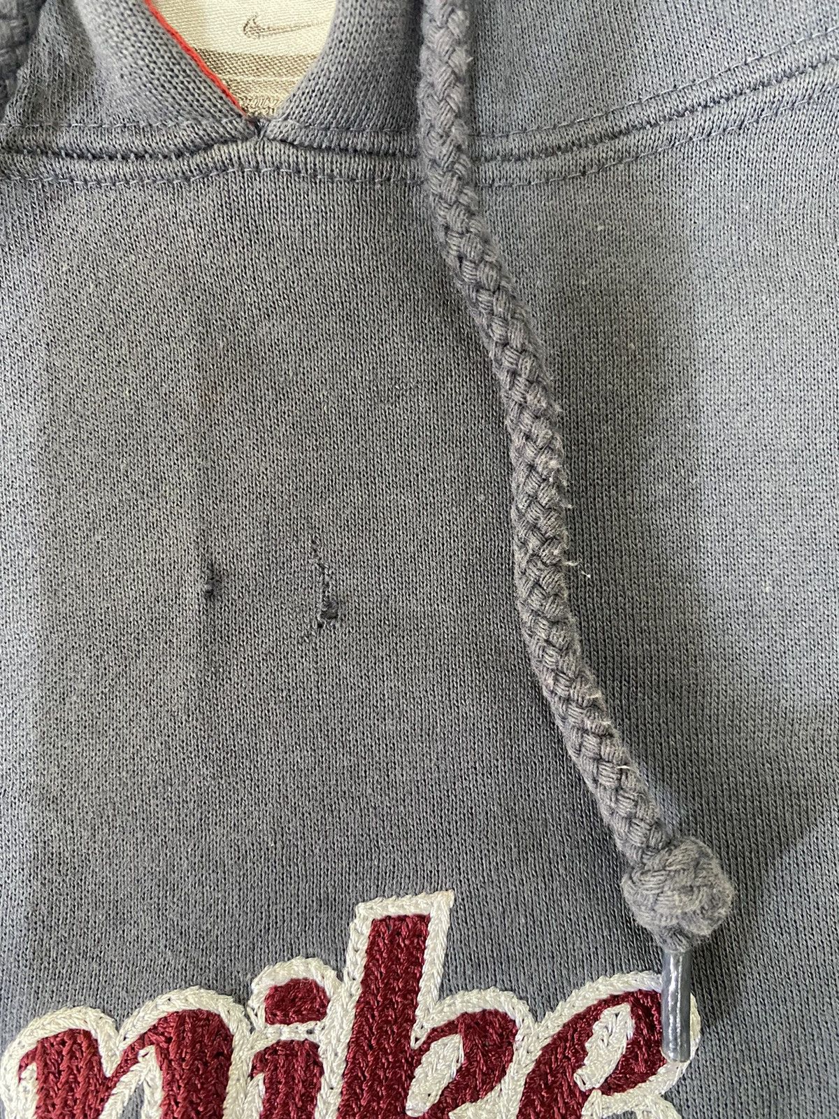Nike × Vintage Nike Embroidery Logo Hoodie x Vintage Y2k Size L / US 10 / IT 46 - 3 Thumbnail