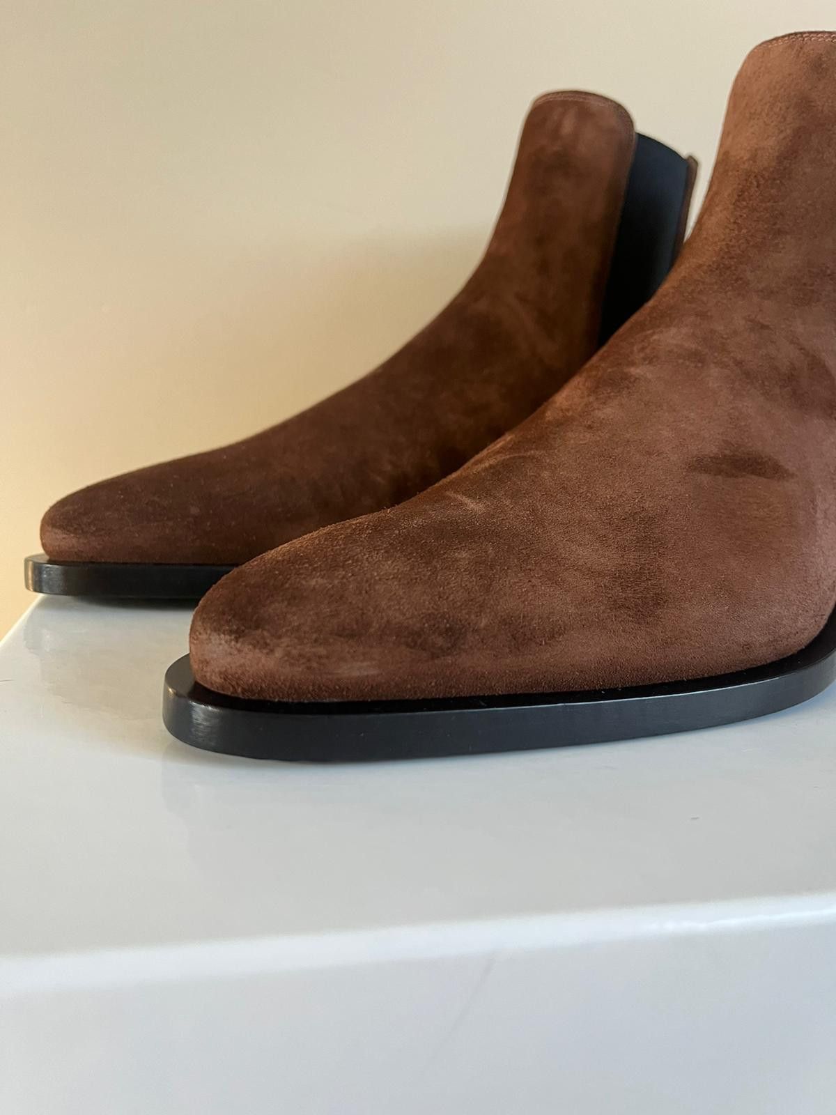 Givenchy Suede Chelsea Boots in Dark Brown Size US 8 / EU 41 - 5 Thumbnail