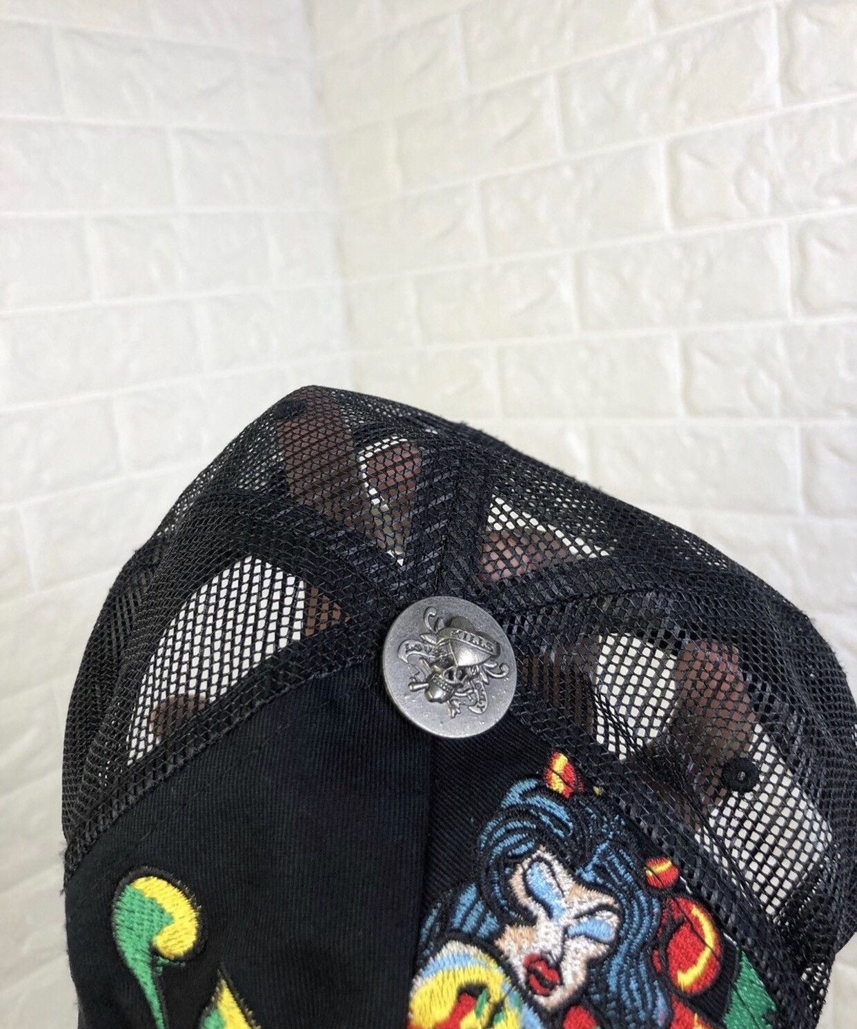 Christian Audigier × Ed Hardy Ed Hardy Trucker Hat Size ONE SIZE - 5 Thumbnail