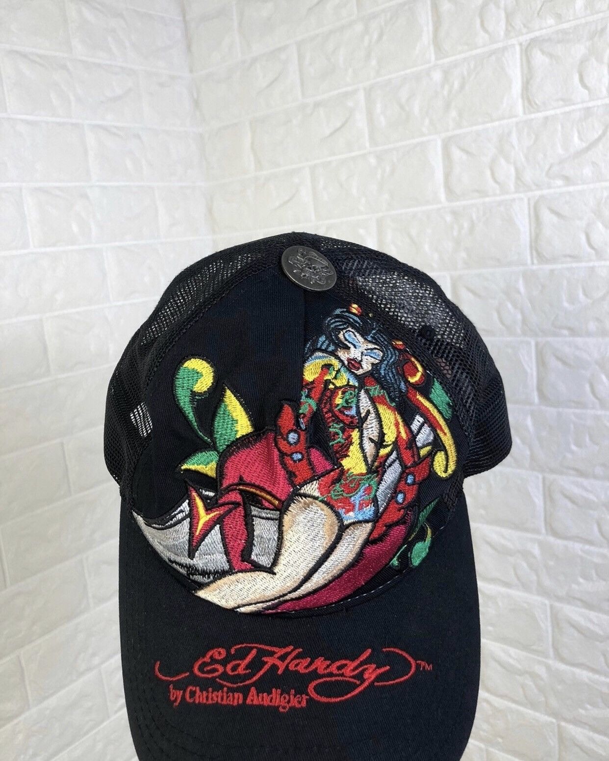 Christian Audigier × Ed Hardy Ed Hardy Trucker Hat Size ONE SIZE - 3 Thumbnail