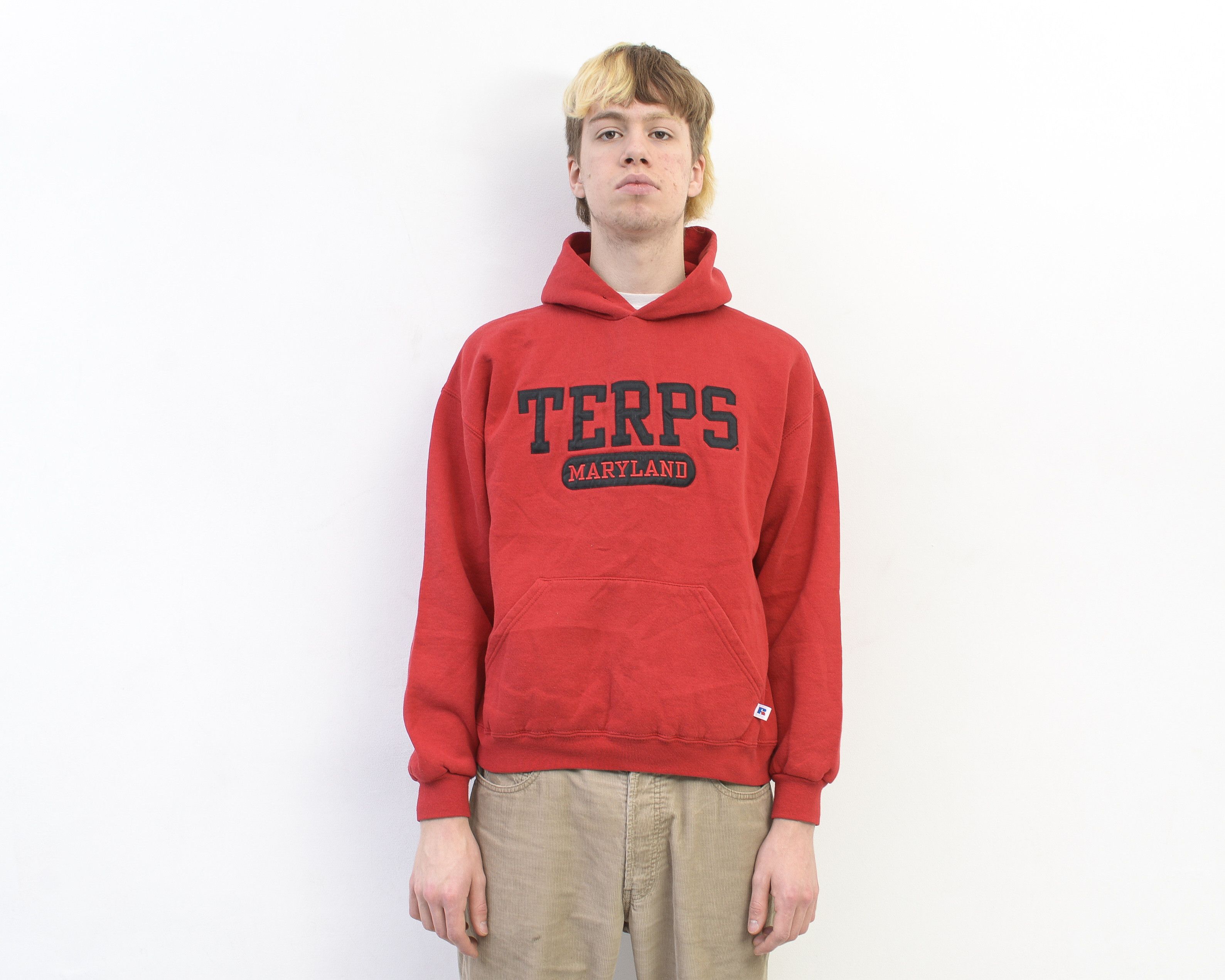 Russell Athletic MARYLAND TERPS University S Men / Women L Hoodie Sweatshirt Size US S / EU 44-46 / 1 - 1 Thumbnail