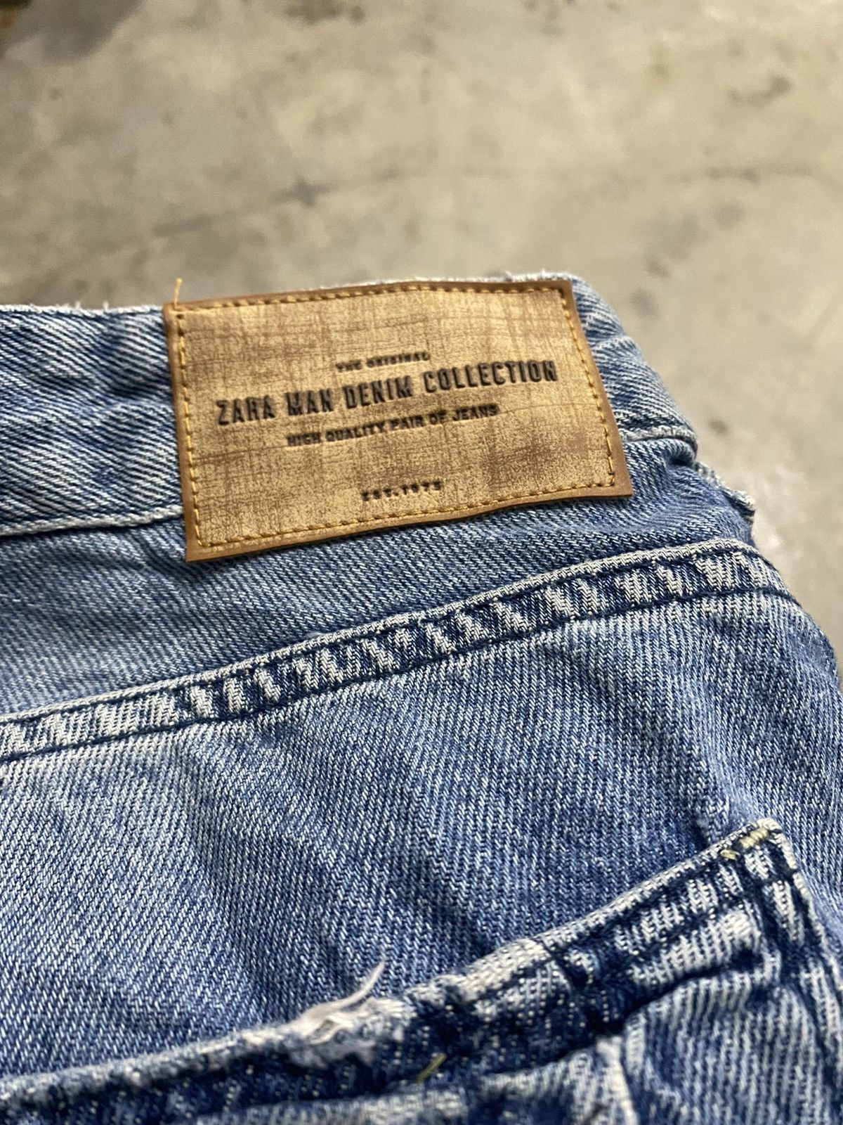 Hysteric Glamour Zara Men Denim Punk Seditionaries Ripped Bondage 121 Size US 31 - 6 Thumbnail
