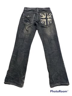 Royal Bones Daang Goodman Vintage Plaid Jeans - 5