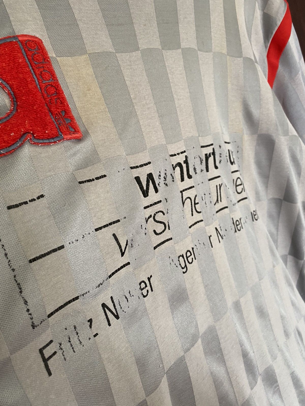Adidas Vintage Adidas Winterthur Goalkeeper #1 1980s Soccer Jersey Size US XL / EU 56 / 4 - 9 Thumbnail