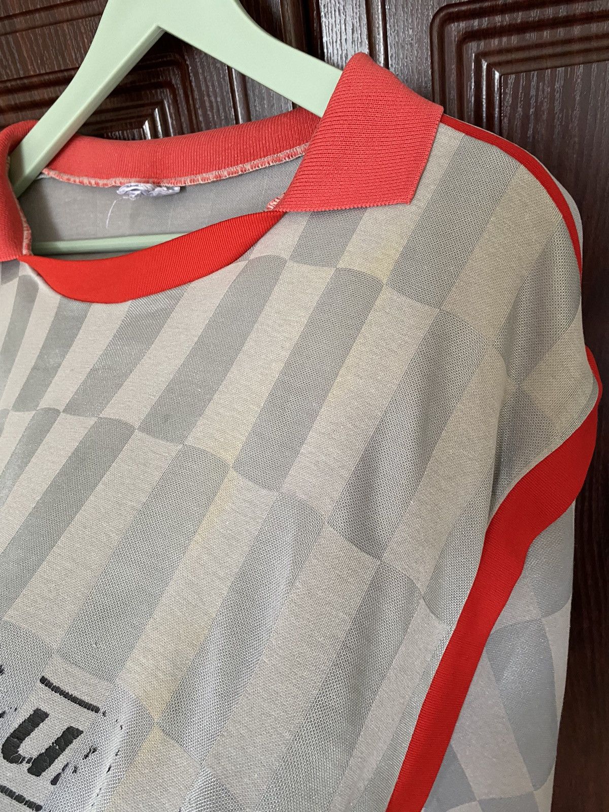 Adidas Vintage Adidas Winterthur Goalkeeper #1 1980s Soccer Jersey Size US XL / EU 56 / 4 - 10 Thumbnail