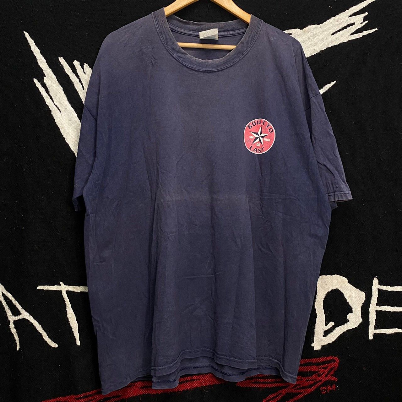 Built to Last Resurrection A.D. Vintage 90s Hardcore Shirt