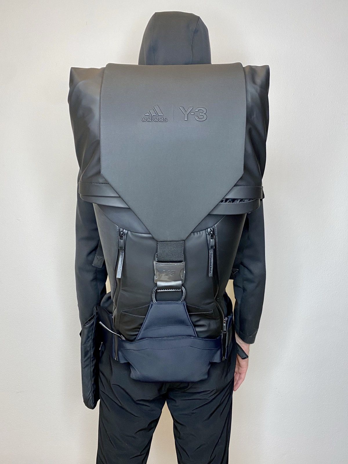 Adidas × Y-3 × Yohji Yamamoto Y-3 sport backpack and dust bag. New and ...