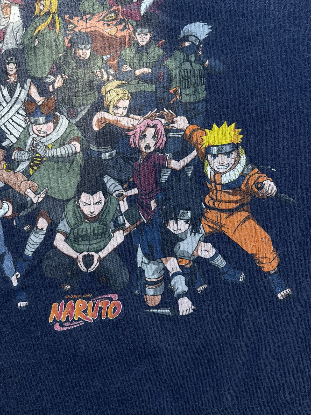 Japanese Brand × Vintage Vintage Naruto All Characters T shirt Size US L / EU 52-54 / 3 - 4 Thumbnail