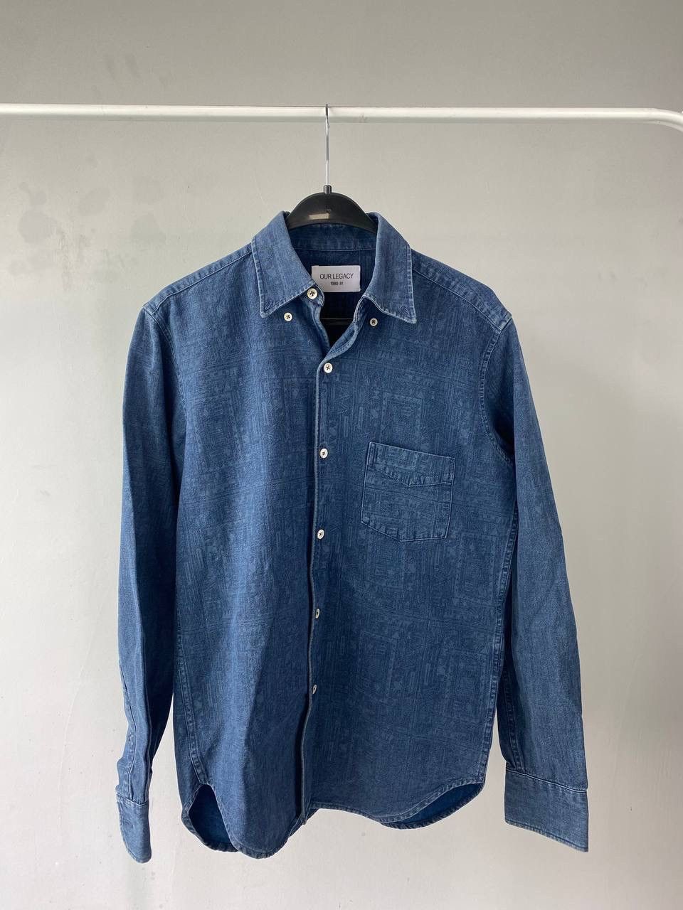 Our Legacy Men's Cotton Shirt Grey