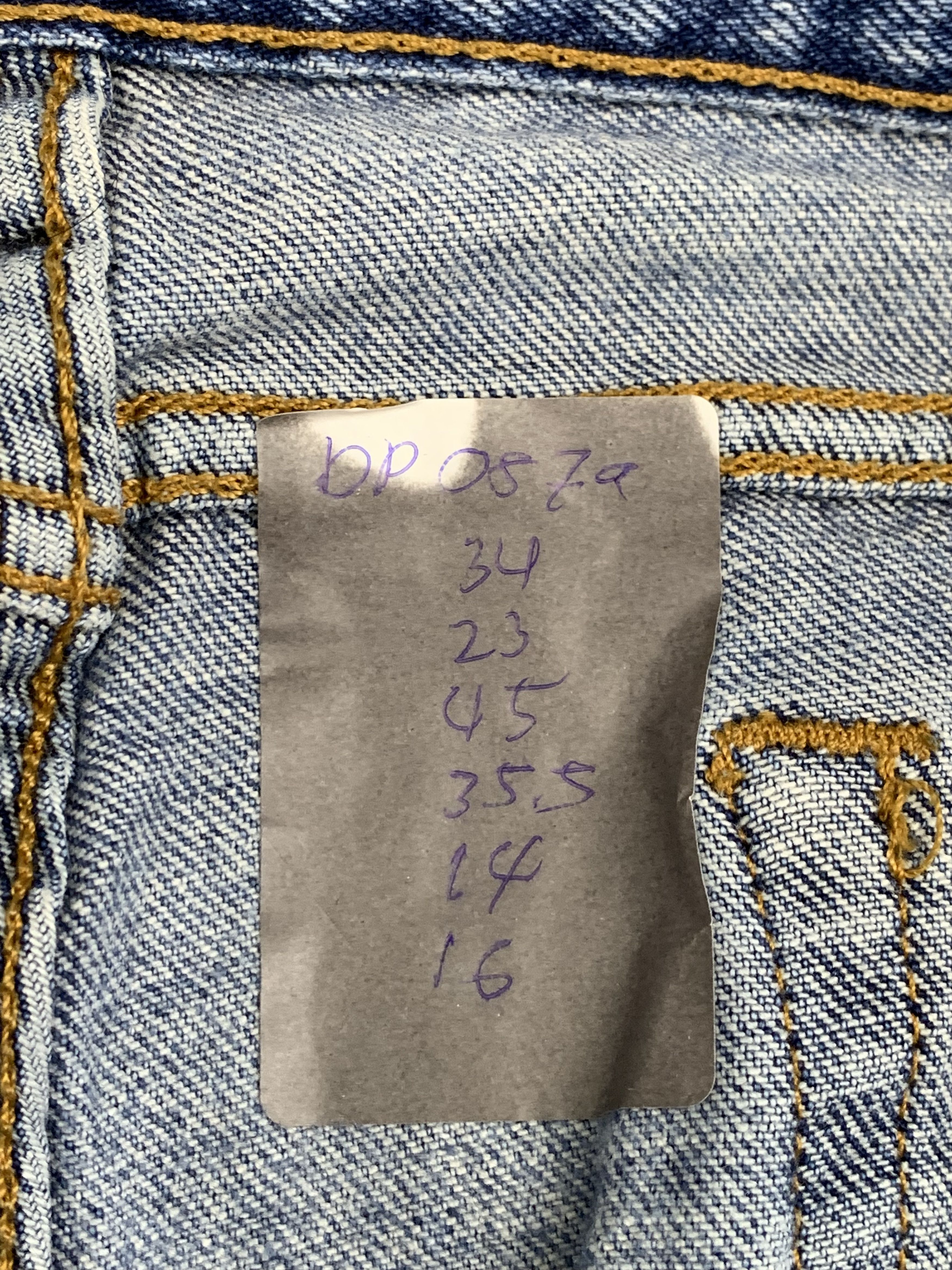 Levi's × Vintage Vintage Ripped Levis 511 Light Wash Jeans Size US 34 / EU 50 - 12 Thumbnail