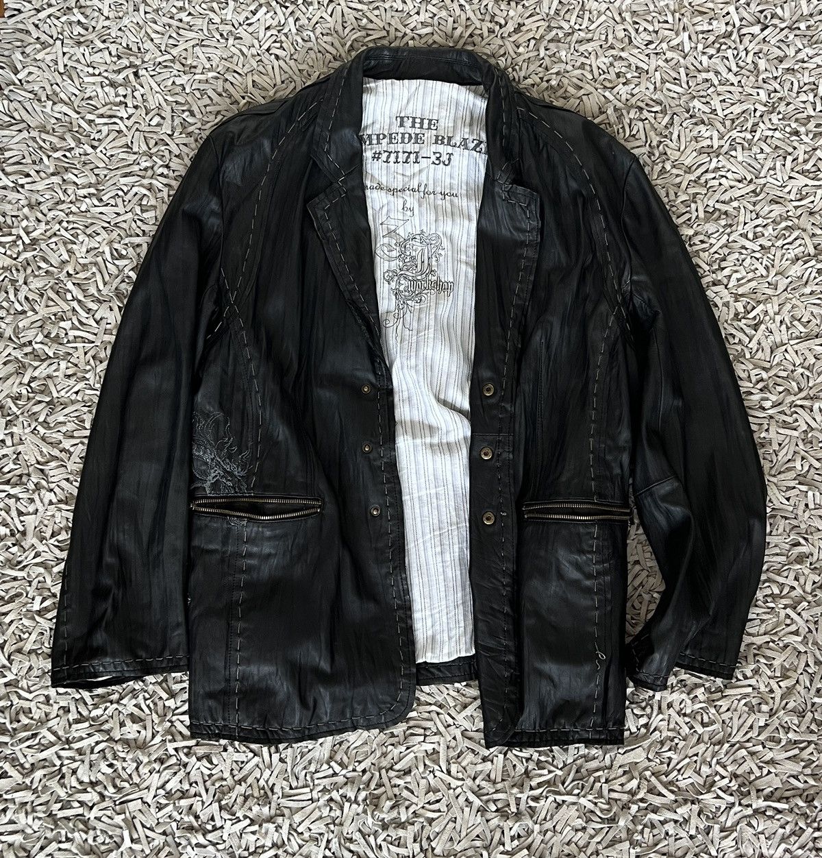 Taylor Made leather jacket