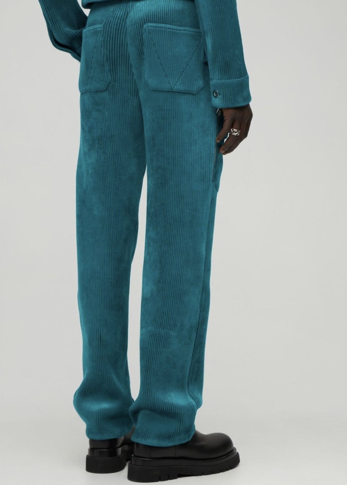 Bottega Veneta FW21 uniform ribbed trousers Size US 30 / EU 46 - 9 Thumbnail