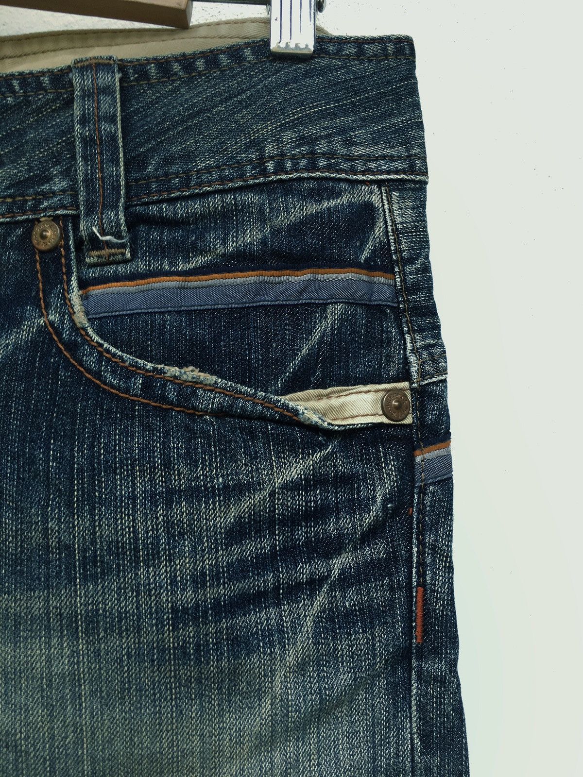 Japanese Brand Vintage INTY Basic Made in Japan Jeans Size US 30 / EU 46 - 6 Thumbnail