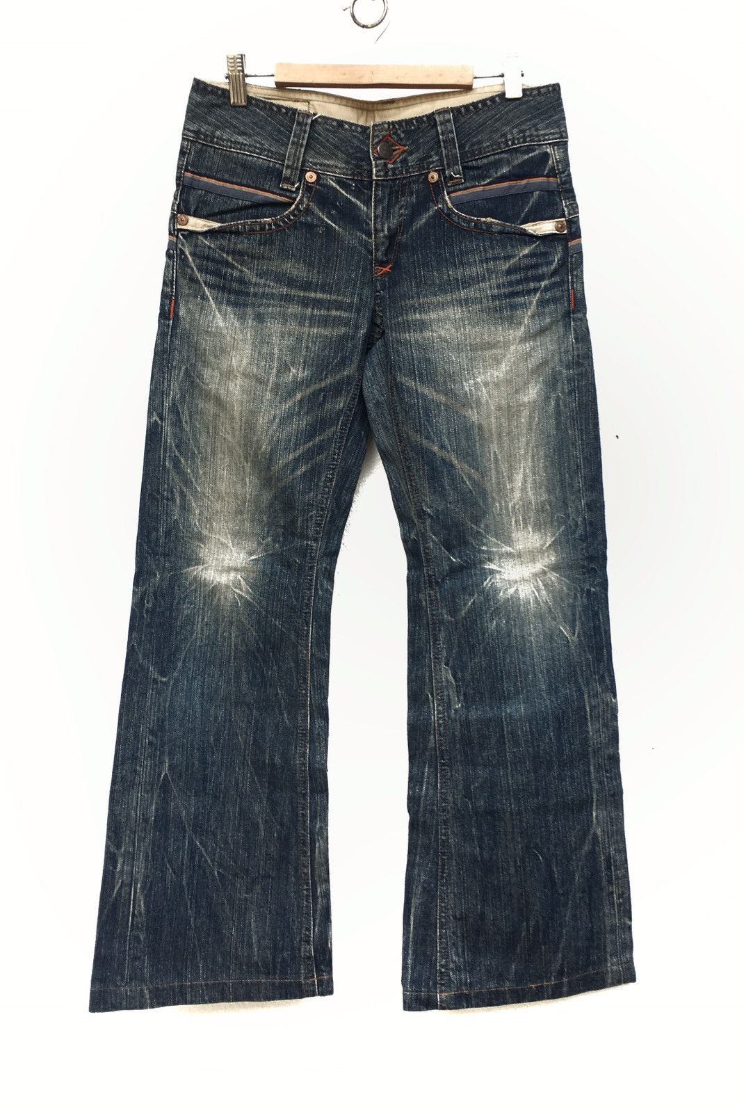 Japanese Brand Vintage INTY Basic Made in Japan Jeans Size US 30 / EU 46 - 2 Thumbnail