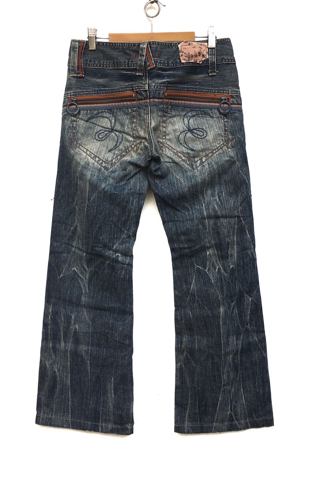 Japanese Brand Vintage INTY Basic Made in Japan Jeans Size US 30 / EU 46 - 8 Thumbnail