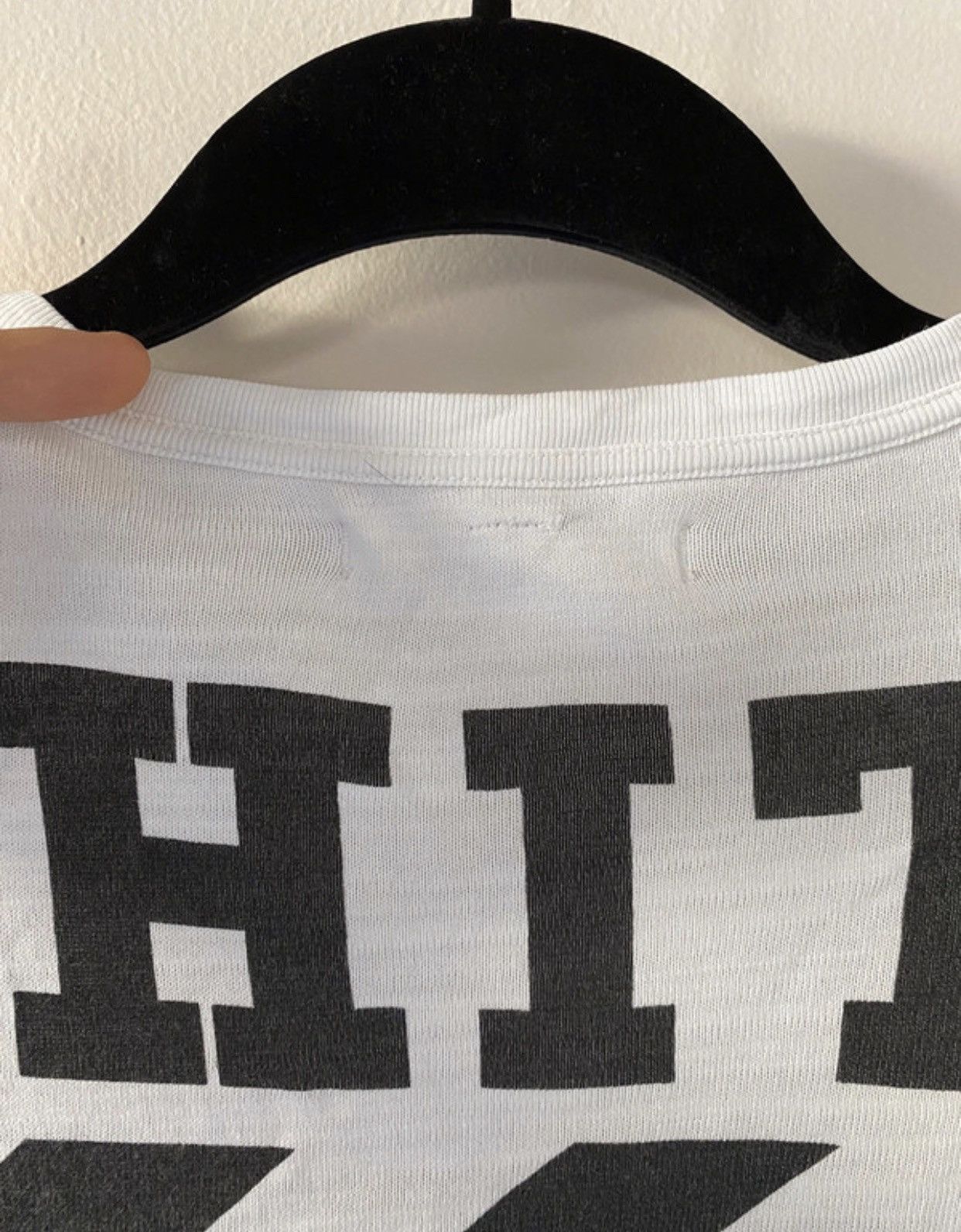 Off-White Off white long t-shirt blue collab Size US L / EU 52-54 / 3 - 3 Thumbnail