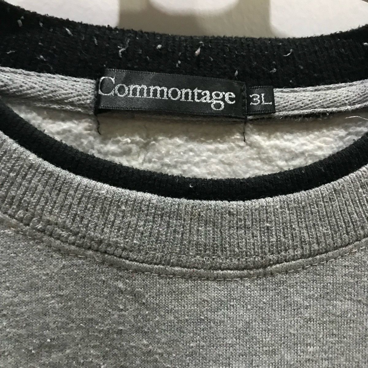 Japanese Brand × Vintage Commontage Sweatshirts Size 3L Fits Xl Size US XL / EU 56 / 4 - 4 Thumbnail