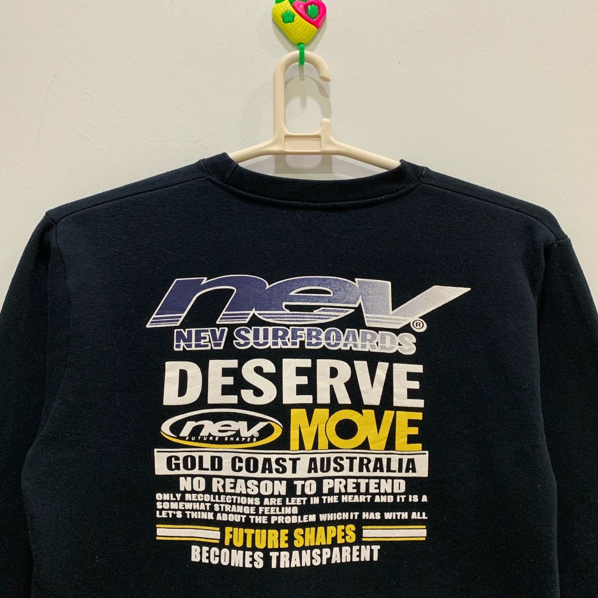 Japanese Brand × Vintage NEV FUTURE SHAPES Sweatshirts Size M fits L Size US L / EU 52-54 / 3 - 2 Thumbnail