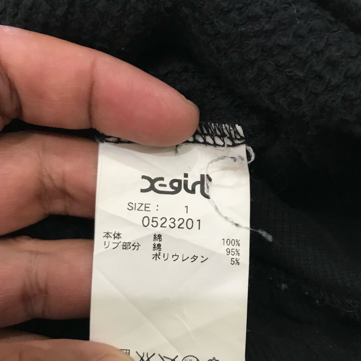 Japanese Brand × Vintage XGIRL Hoodie Big Logo Size 1 Fits S Size S / US 4 / IT 40 - 10 Thumbnail