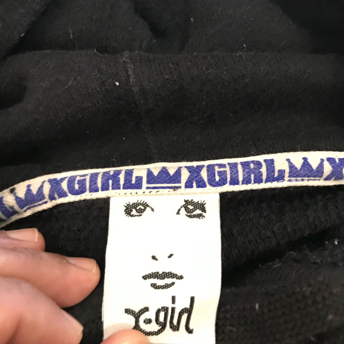 Japanese Brand × Vintage XGIRL Hoodie Big Logo Size 1 Fits S Size S / US 4 / IT 40 - 7 Thumbnail