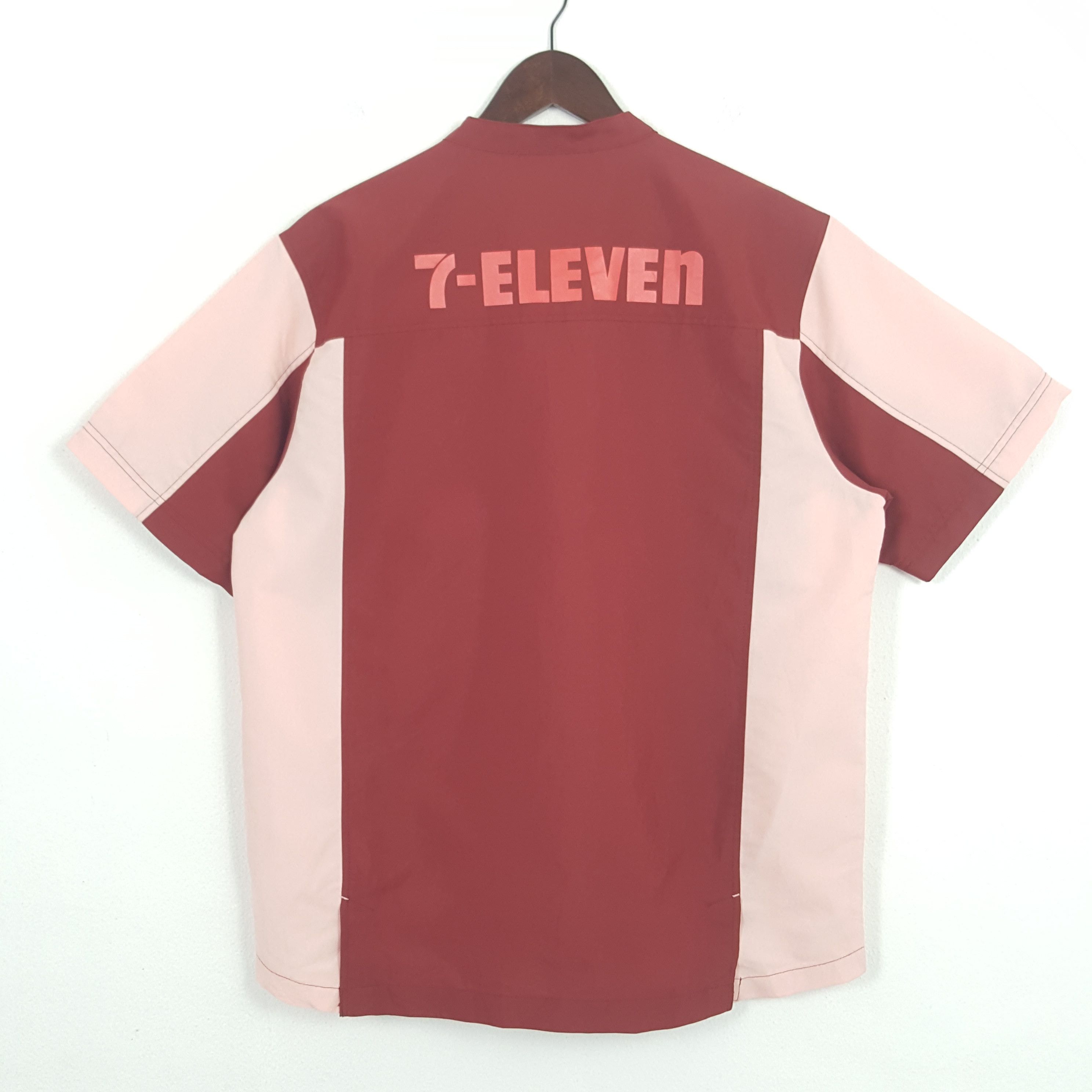 Other Vintage 7 Eleven Work Uniform Zipper Jacket Size US L / EU 52-54 / 3 - 3 Thumbnail