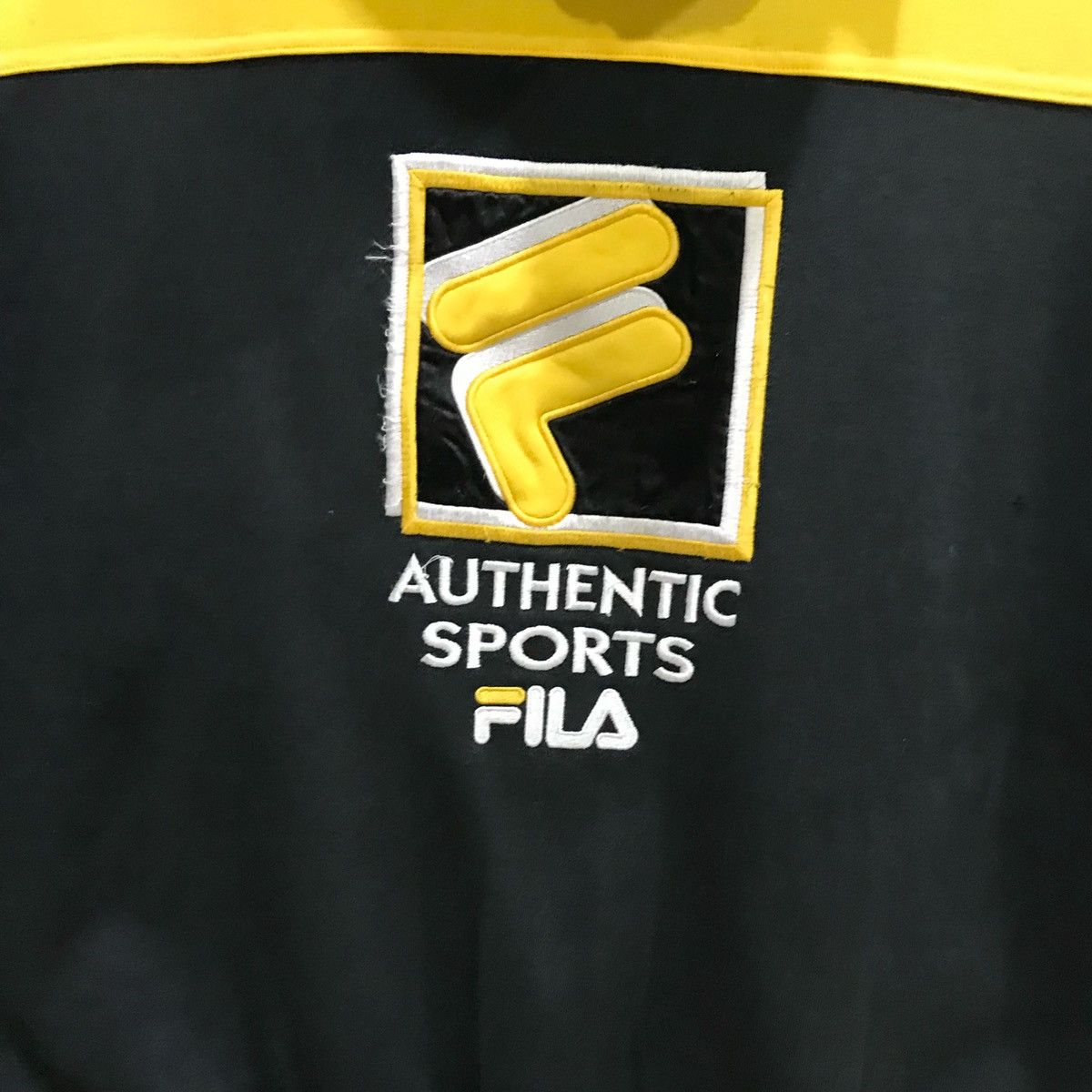 Fila × Japanese Brand × Vintage FILA Hoodie Small Spell out Size L Size US L / EU 52-54 / 3 - 2 Thumbnail