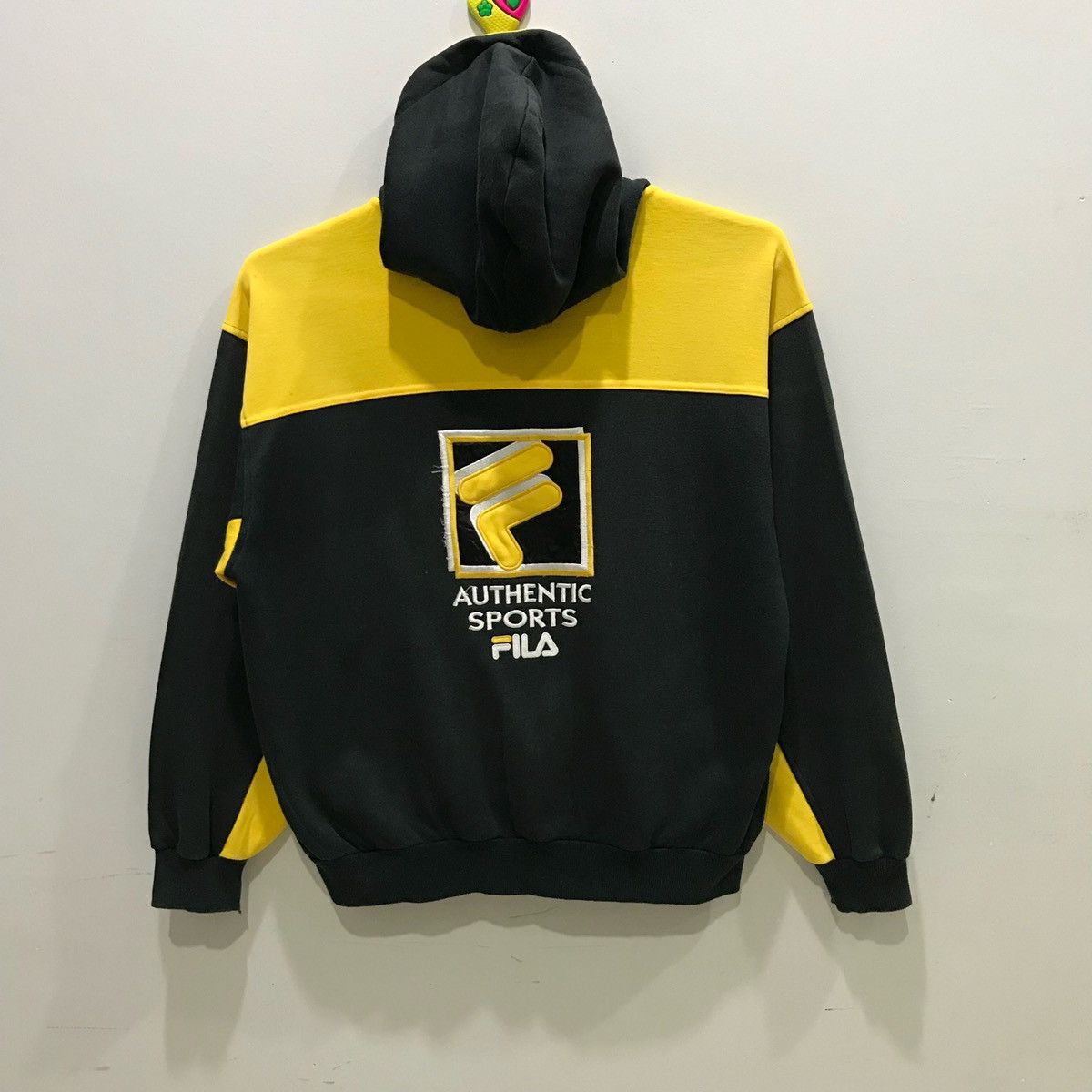 Fila × Japanese Brand × Vintage FILA Hoodie Small Spell out Size L Size US L / EU 52-54 / 3 - 1 Thumbnail