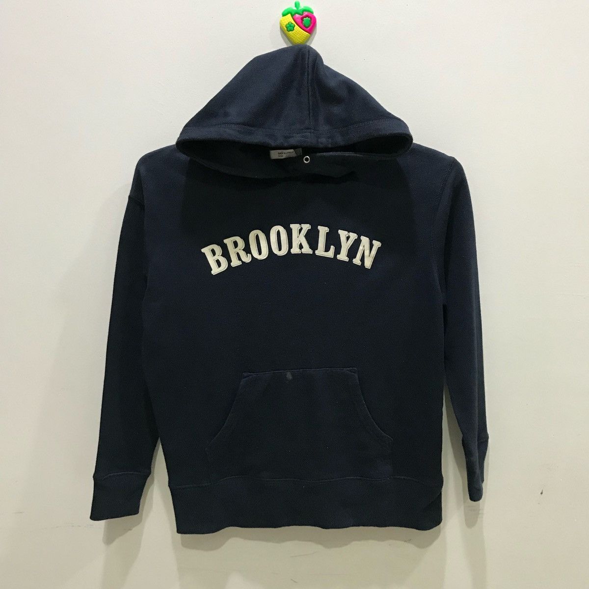 Brooklyn Clothing × Japanese Brand × Vintage BACK NUMBER Hoodie Spellout BROOKLYN Fits Size M Size US M / EU 48-50 / 2 - 1 Thumbnail