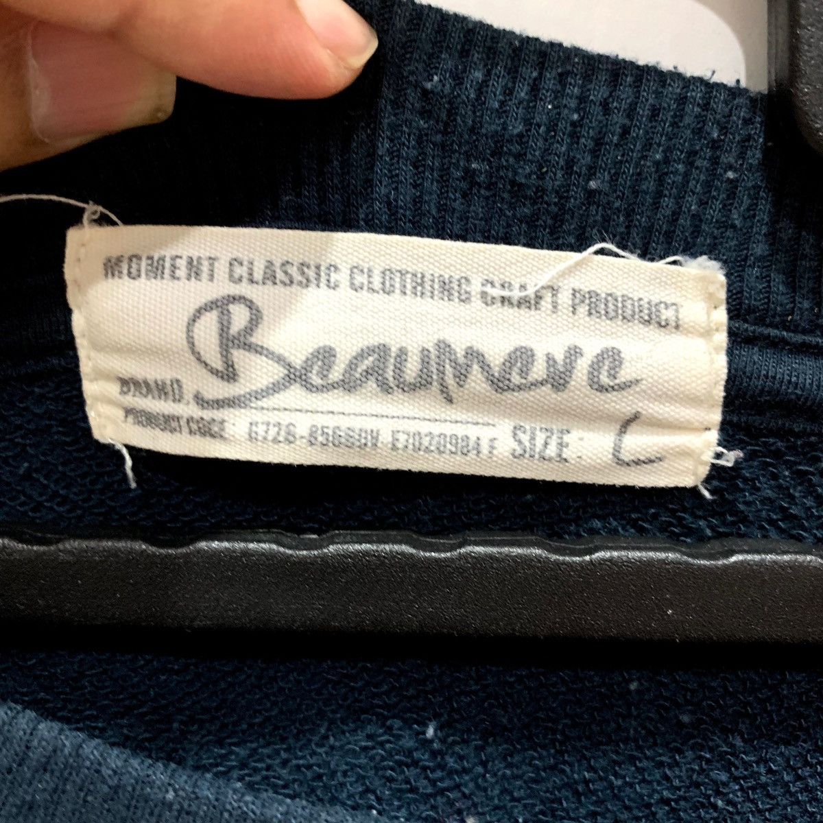 Japanese Brand × Vintage BEAUMERE sweatshirt MALMSTROM AFB Size L Size US L / EU 52-54 / 3 - 4 Thumbnail
