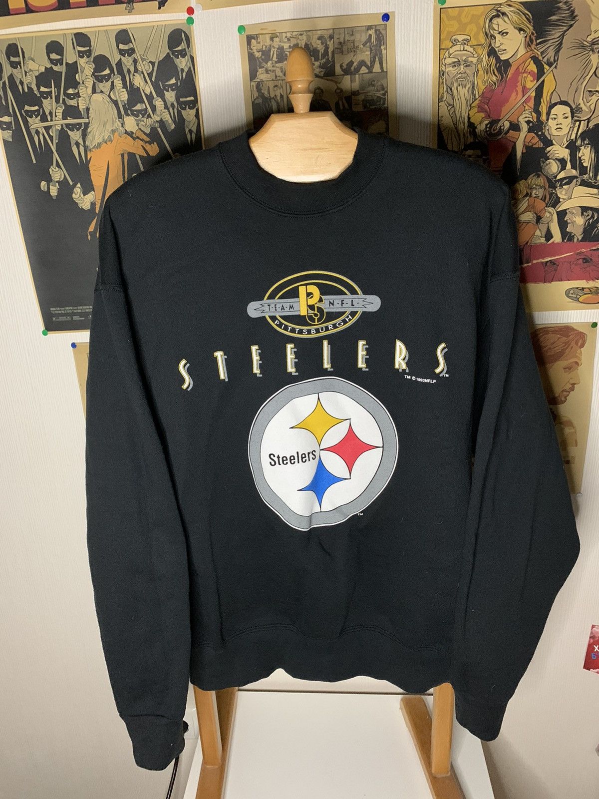 1993 RARE‼️Pittsburgh Steelers NFL made in USA sweatshirt